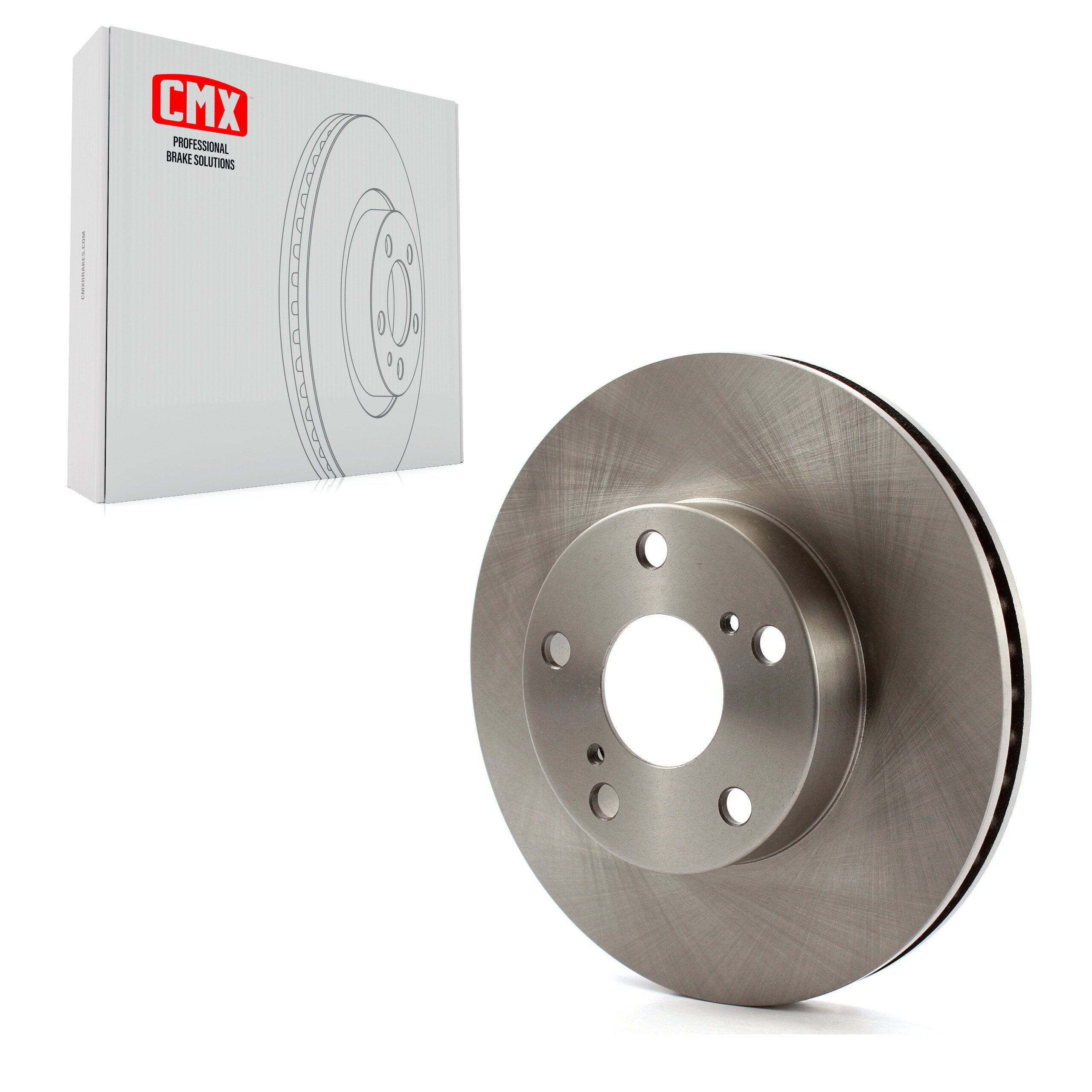 CMX 8-980461 Disc Brake Rotor for 2005-2015 Toyota Tacoma - Front