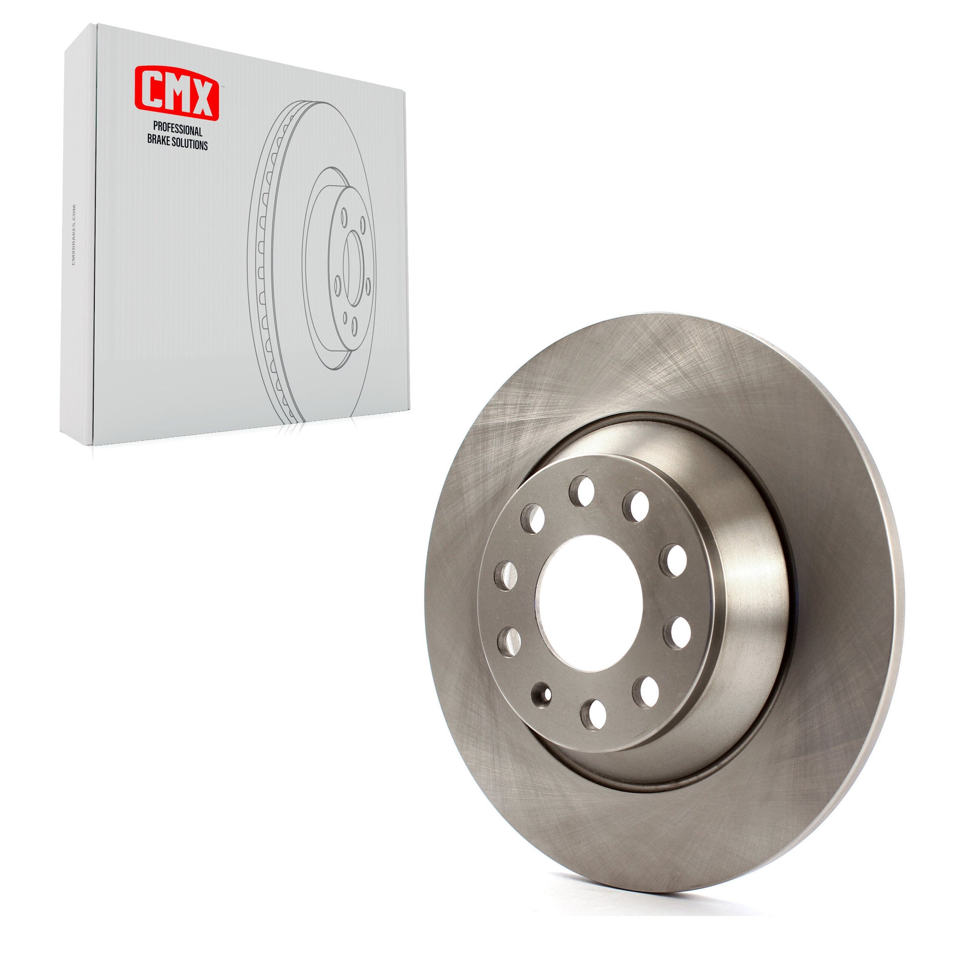 CMX 8-980465 Disc Brake Rotor for 2005-2011 Audi A6, Audi A6 Quattro - Rear