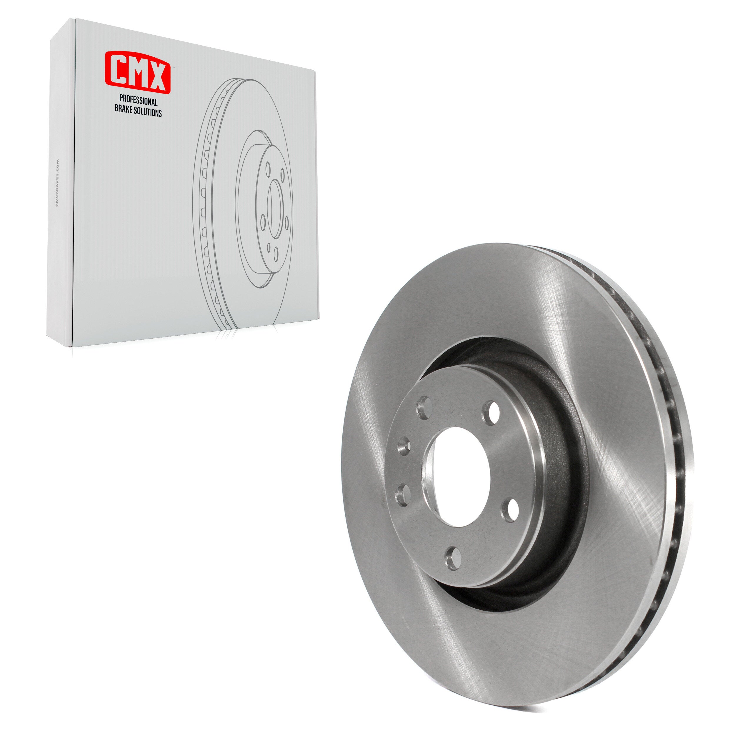 CMX 8-980466 Disc Brake Rotor for 2005-2011 Audi A6, Audi A6 Quattro, Audi A8 Quattro - Front