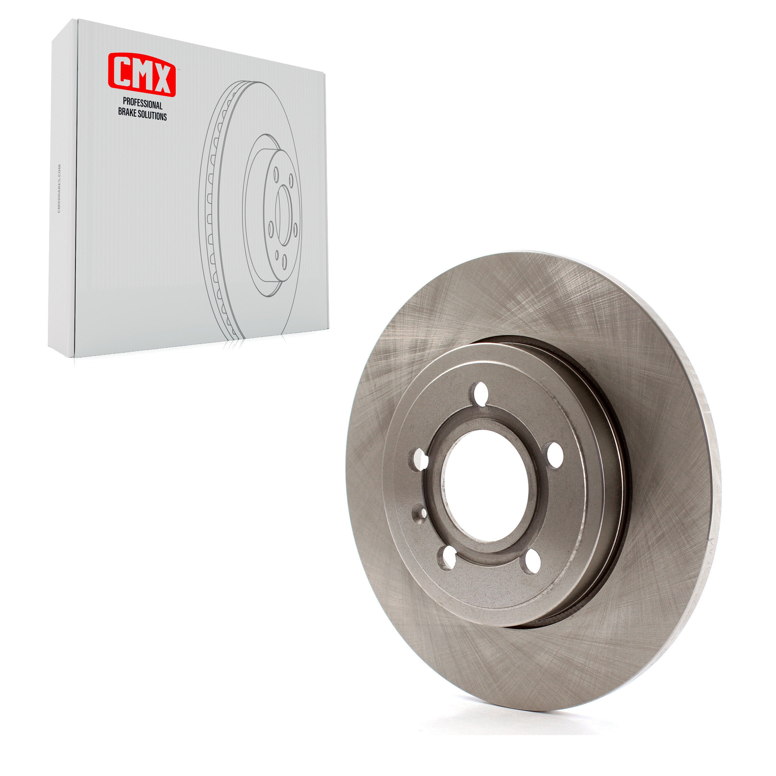 CMX 8-980468 Disc Brake Rotor for 2005-2009 Audi A4, Audi A4 Quattro - Rear