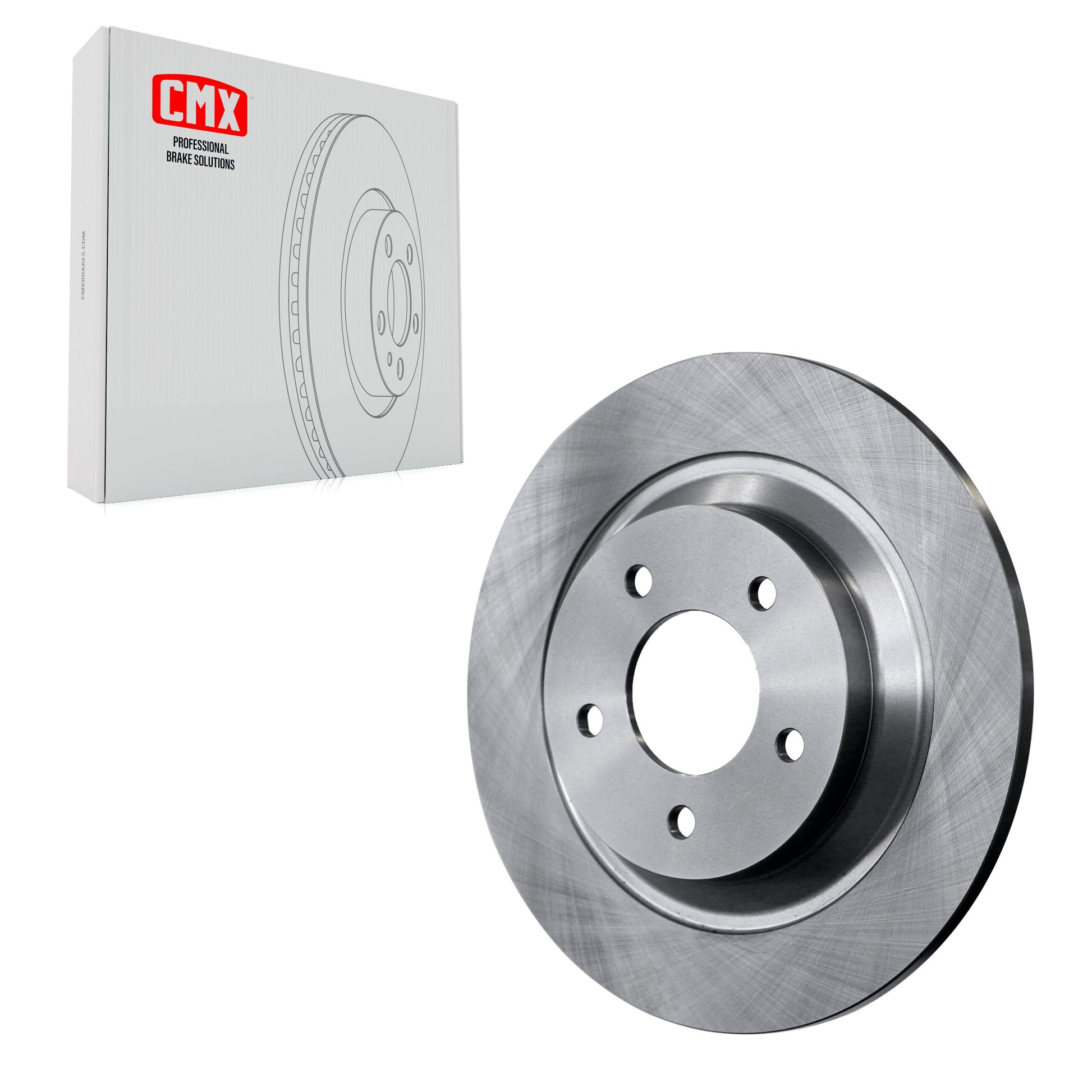 CMX 8-980472 Disc Brake Rotor for 2006-2017 Mazda 5 - Rear