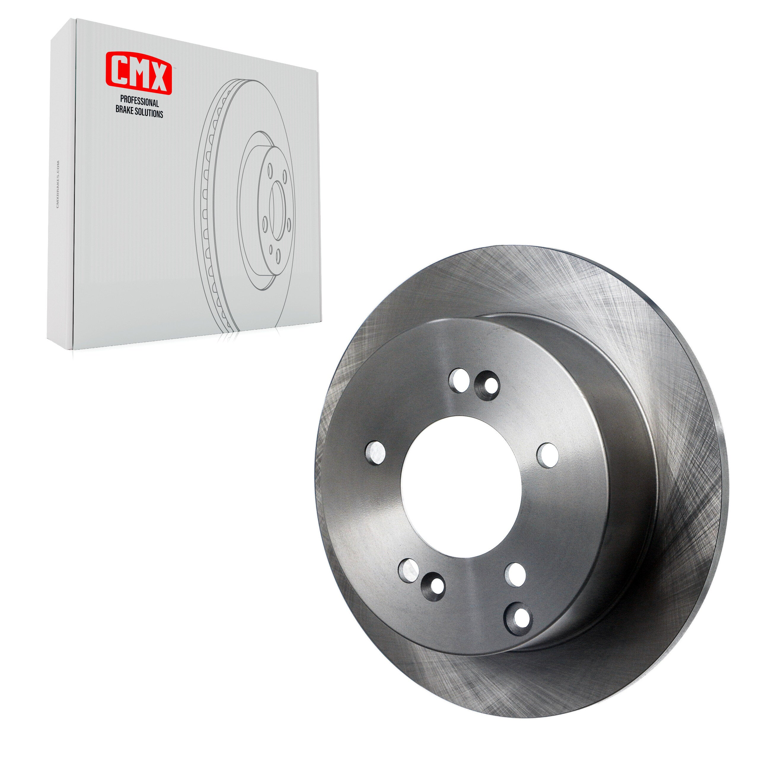 CMX 8-980489 Disc Brake Rotor for 2006-2015 Lexus IS250 - Rear