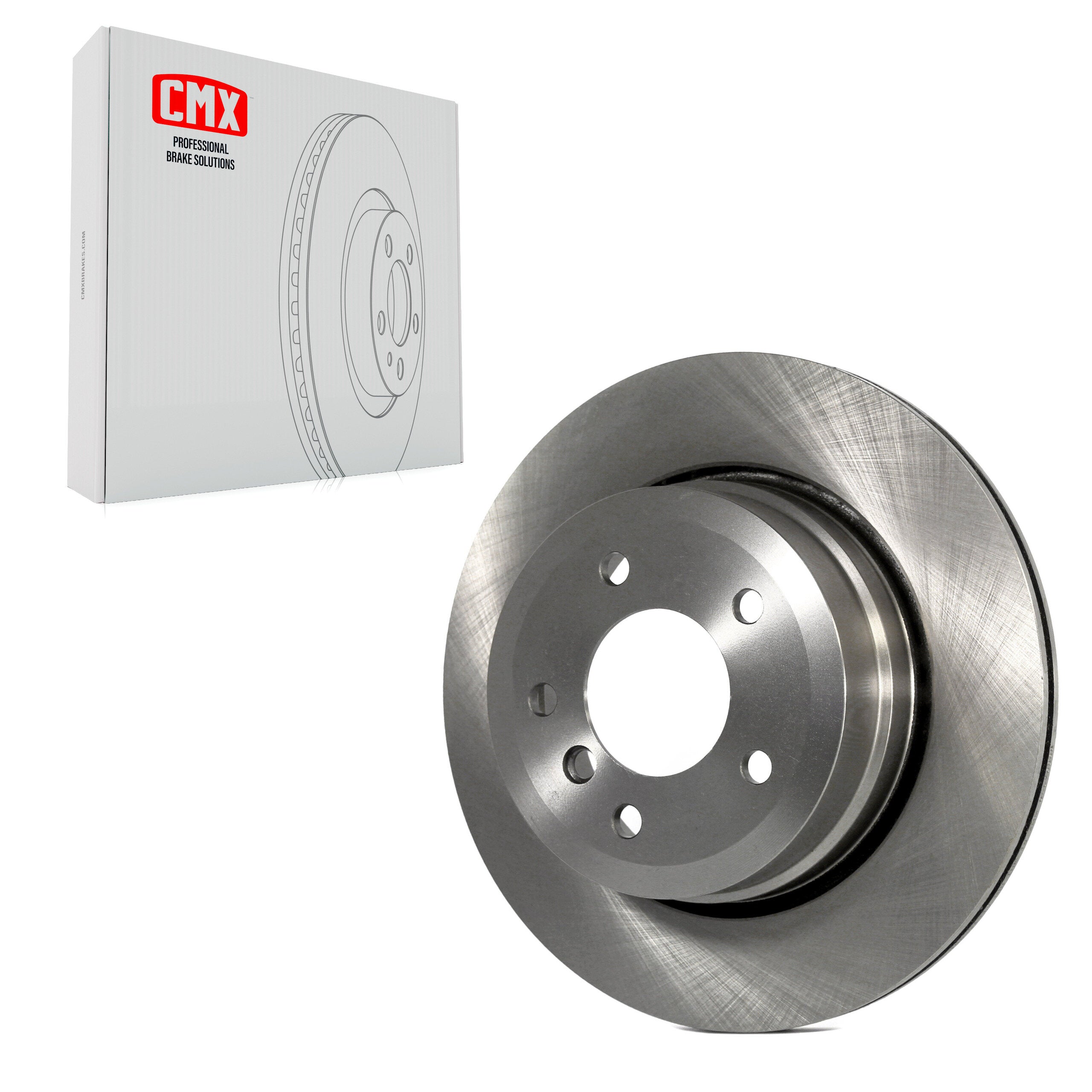 CMX 8-980496 Disc Brake Rotor for 2006-2010 BMW 528i, BMW 528i xDrive, BMW 535i xDrive - Rear