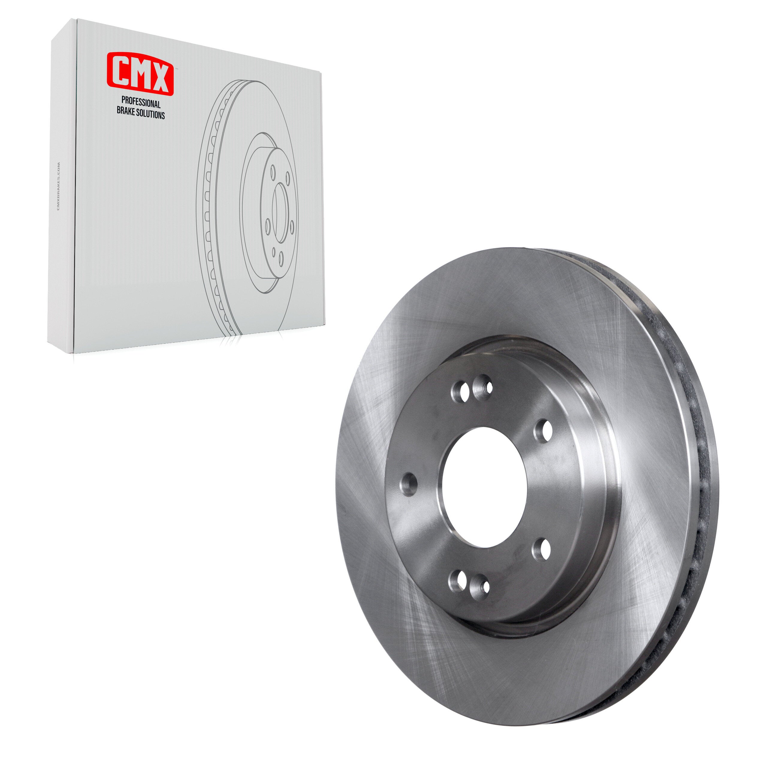 CMX 8-980504 Disc Brake Rotor for 2007-2010 Hyundai Elantra - Front