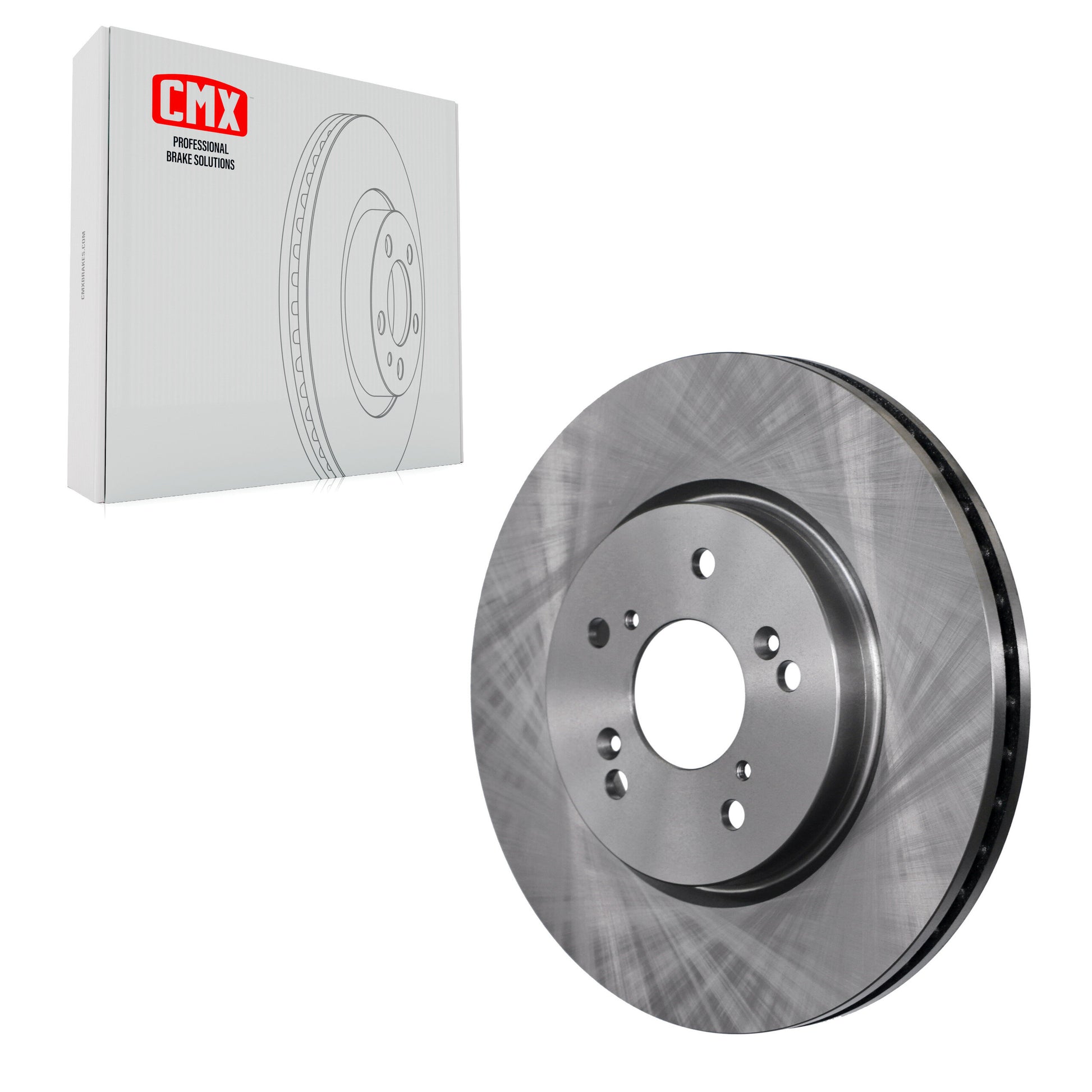 CMX 8-980515 Disc Brake Rotor for 2007-2016 Honda Crosstour, Honda CR-V, Honda Accord Crosstour - Front