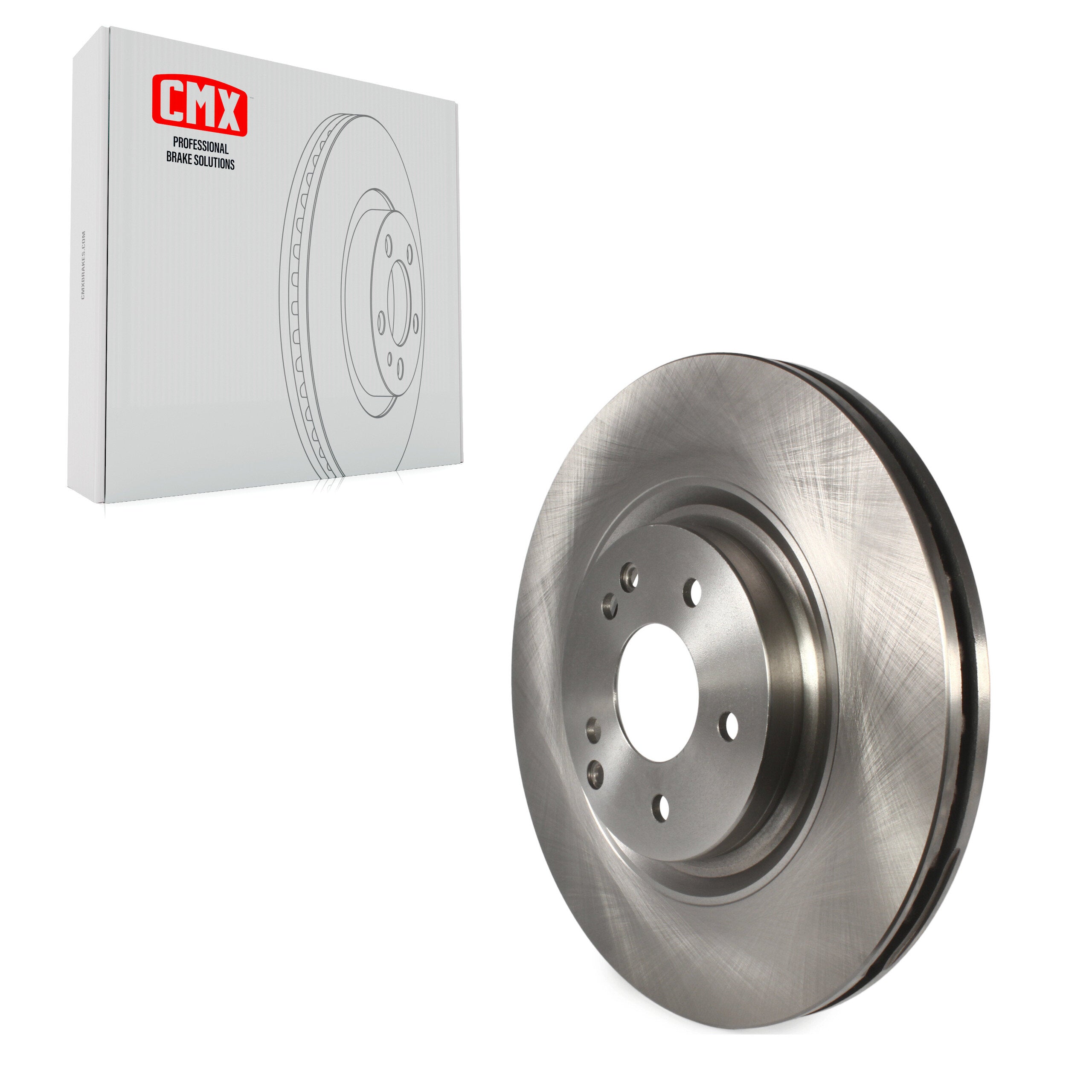 CMX 8-980521 Disc Brake Rotor for 2003-2011 Mercedes-Benz SLK300, Mercedes-Benz CLK350, Mercedes-Benz SLK280 - Front