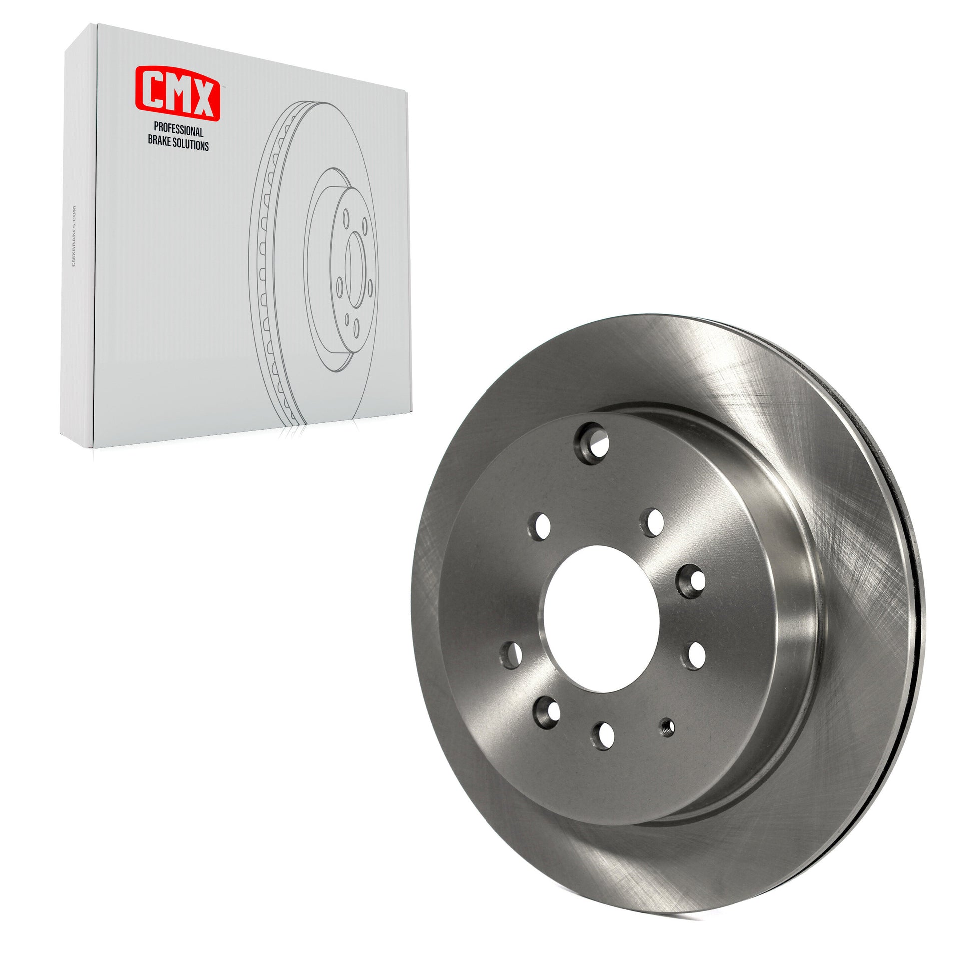 CMX 8-980523 Disc Brake Rotor for 2007-2012 Ford Edge, Lincoln MKX, Mazda CX-7 - Rear