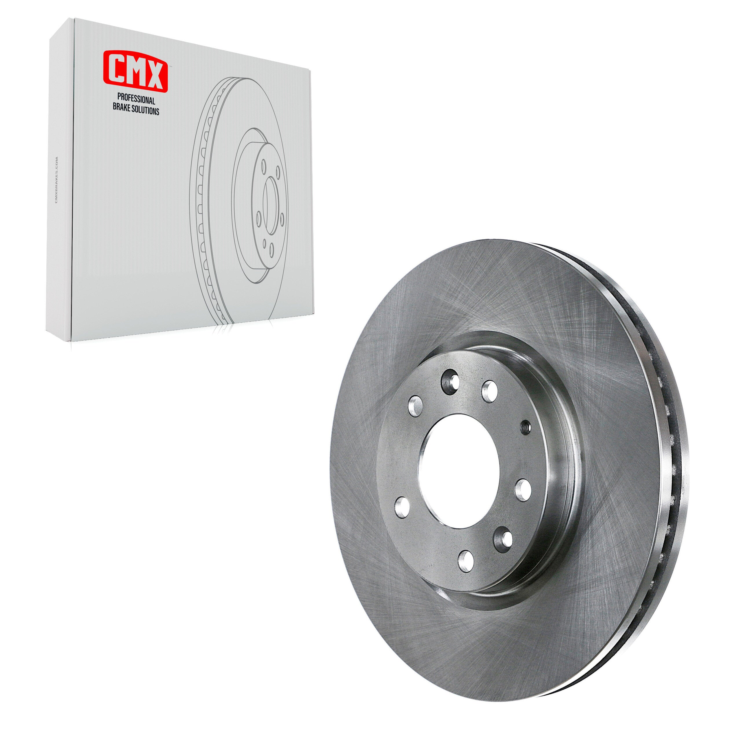 CMX 8-980524 Disc Brake Rotor for 2007-2012 Ford Edge, Lincoln MKX, Mazda CX-7 - Front
