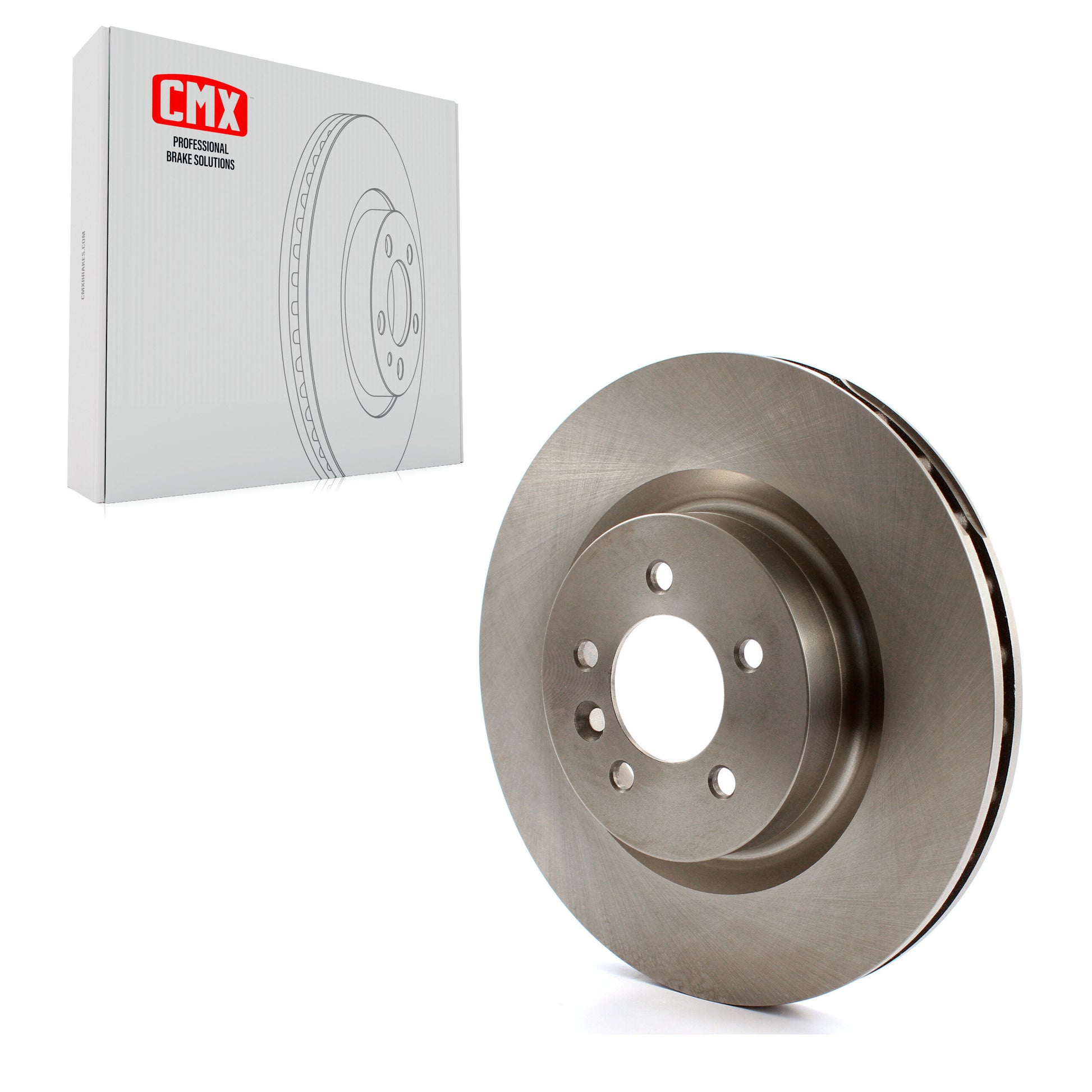 CMX 8-980526 Disc Brake Rotor for 2006-2017 Land Rover Discovery, Land Rover Range Rover, Land Rover Range Rover Sport - Front
