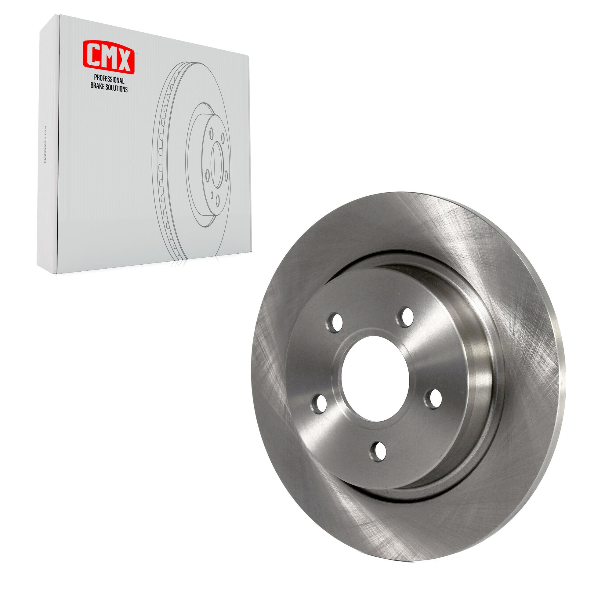 CMX 8-980550 Disc Brake Rotor for 2004-2013 Volvo C30, Volvo C70, Volvo S40 - Rear