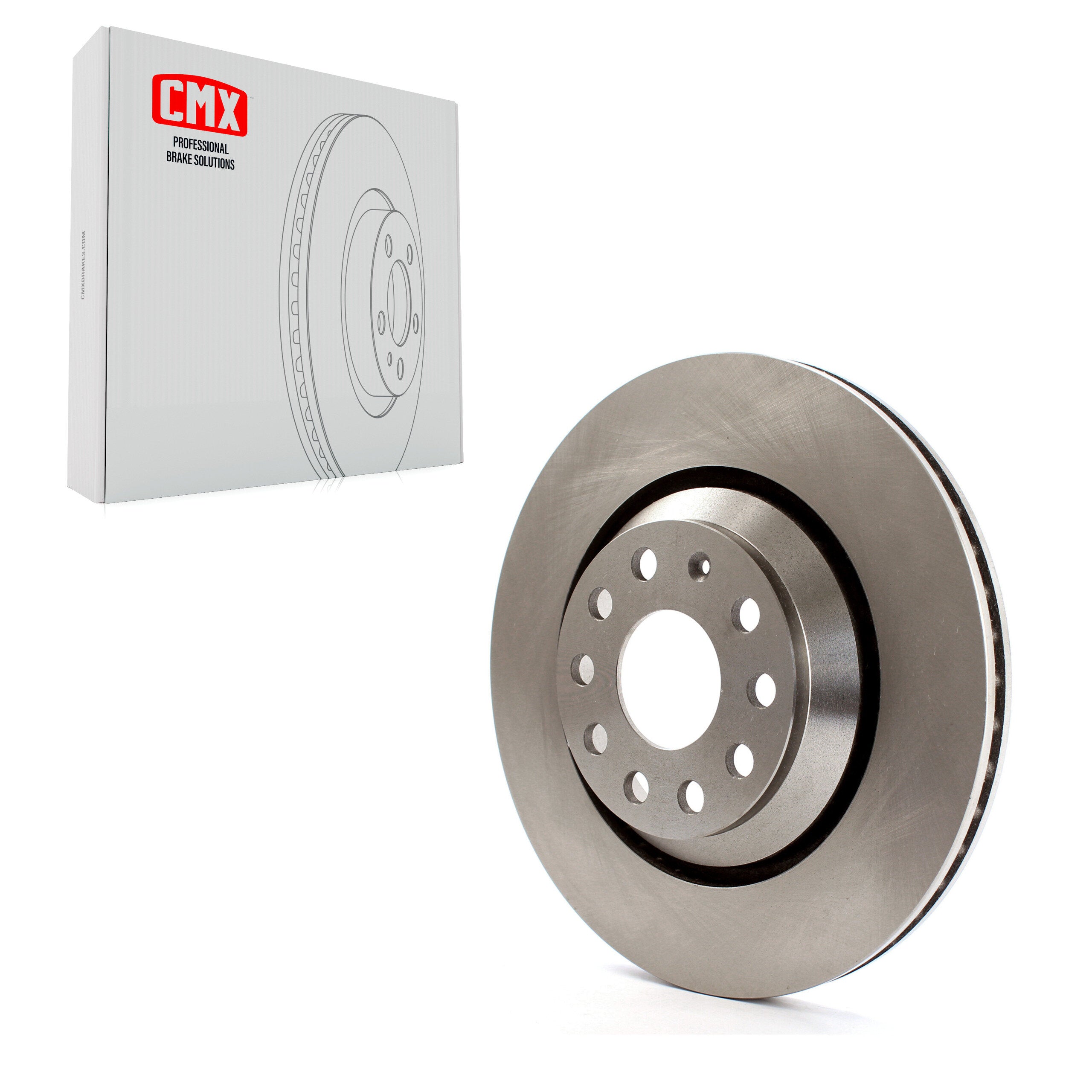 CMX 8-980585 Disc Brake Rotor for 2006-2024 Audi Q3, Audi RS3, Audi S3 - Rear