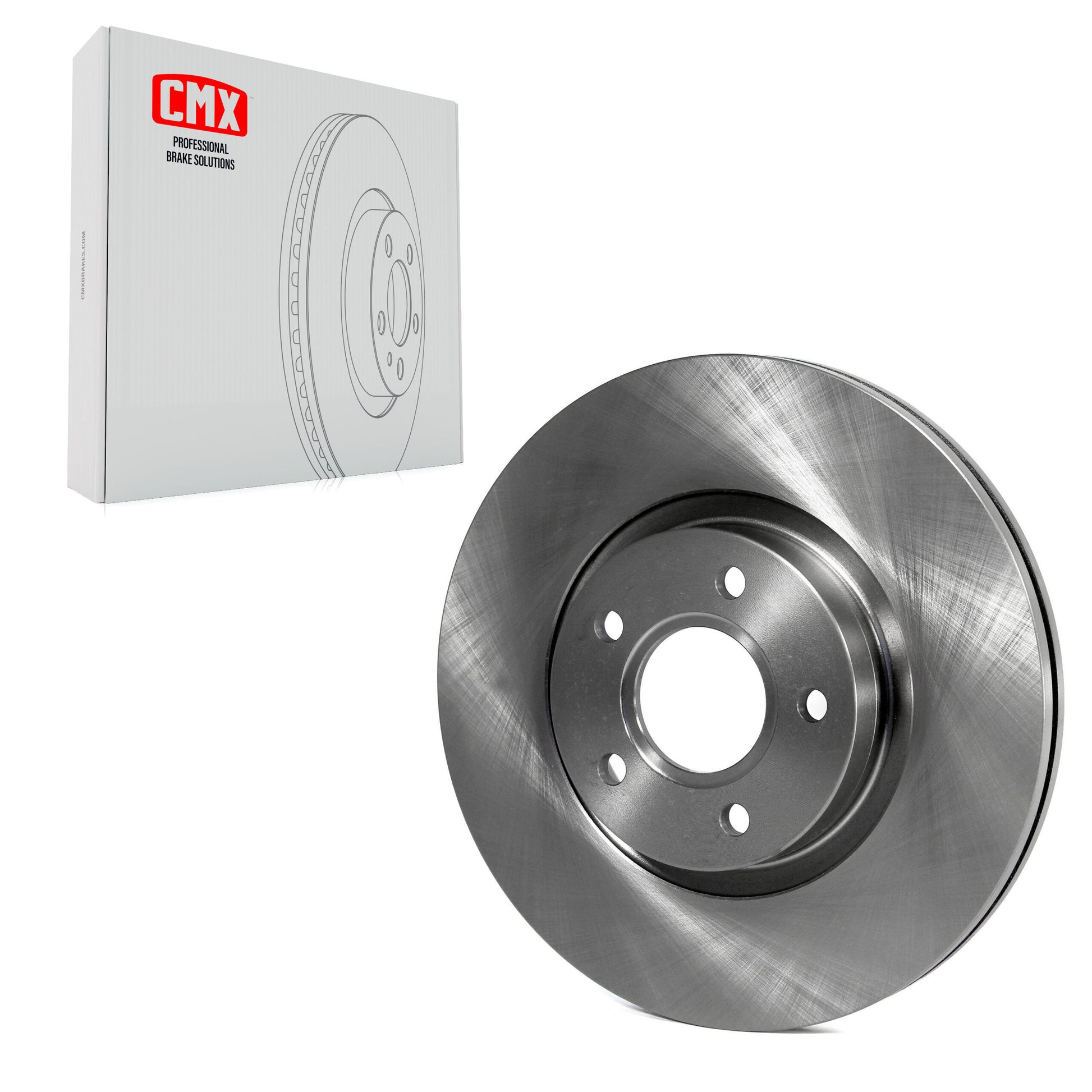 CMX 8-980601 Disc Brake Rotor for 2004-2019 Ford Escape, Ford C-Max, Volvo C30 - Front