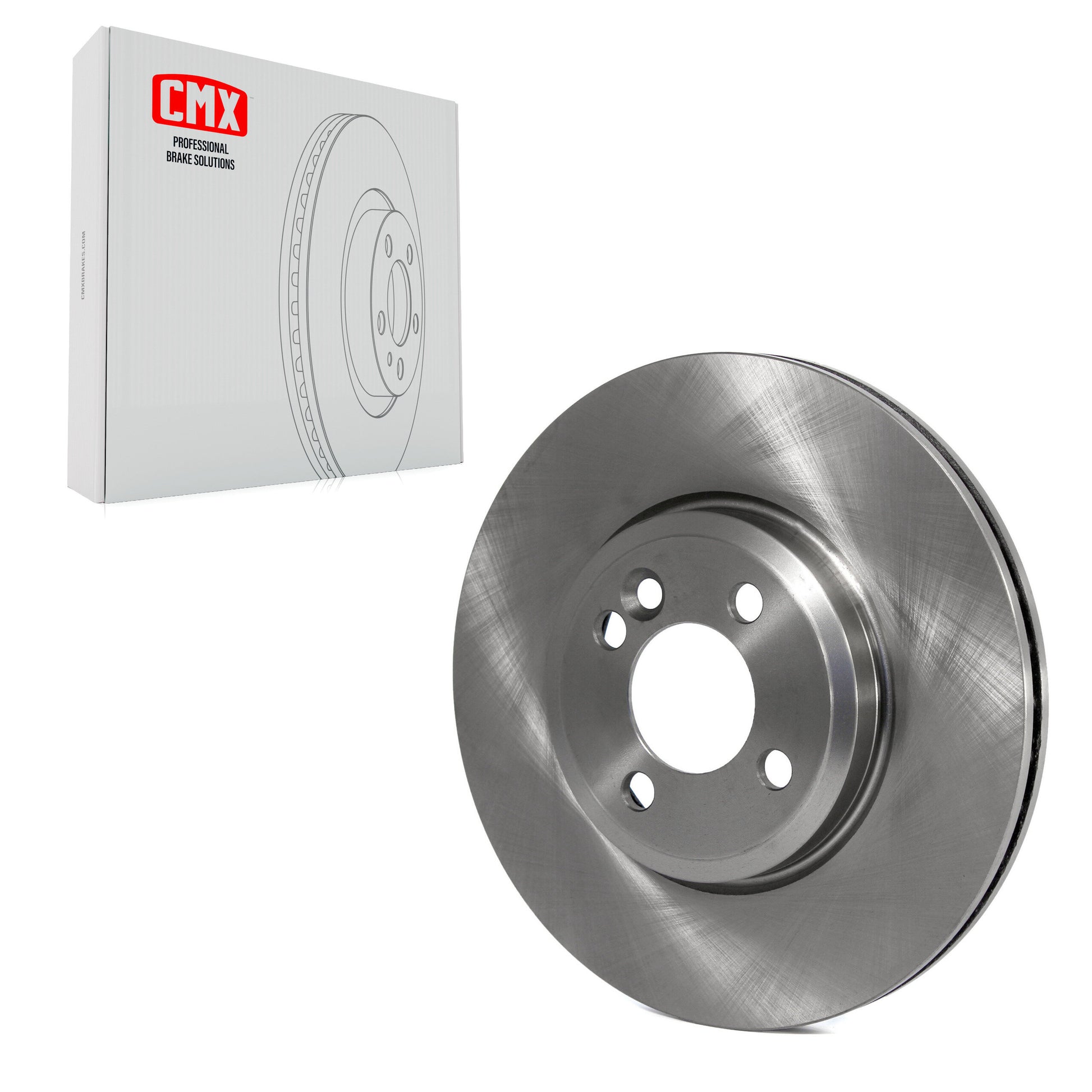 CMX 8-980605 Disc Brake Rotor for 2002-2015 Mini Cooper Countryman, Mini Cooper - Front