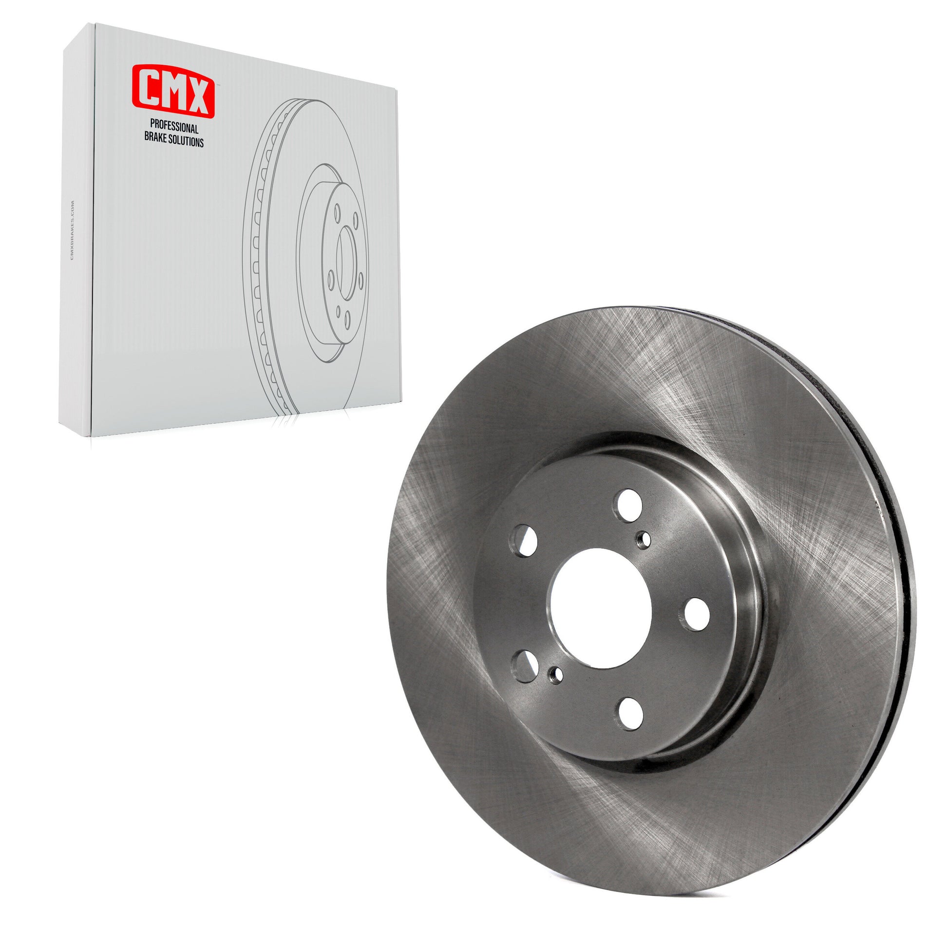 CMX 8-980629 Disc Brake Rotor for 2008-2019 Toyota Corolla, Toyota Matrix, Pontiac Vibe - Front