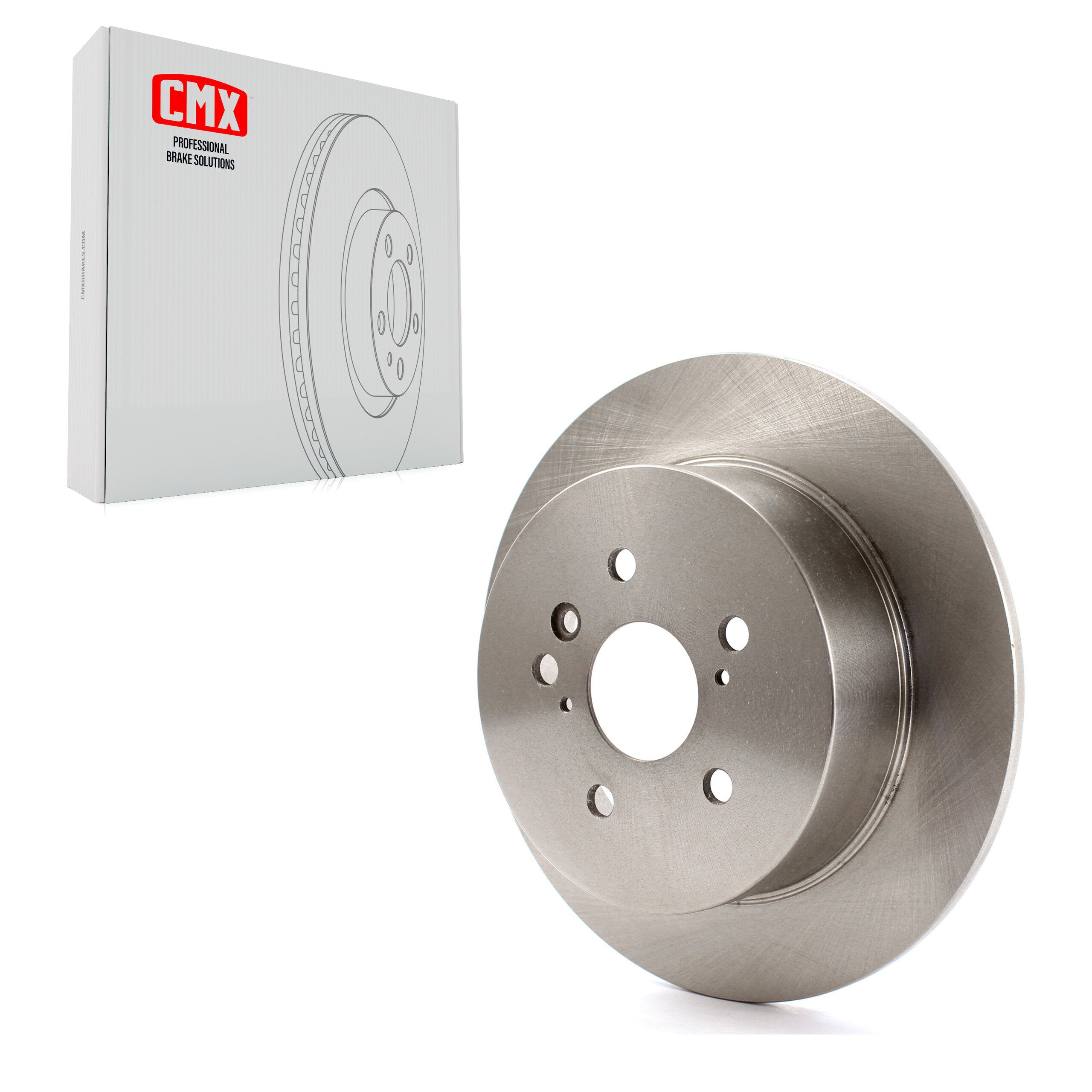 CMX 8-980631 Disc Brake Rotor for 2008-2013 Toyota Highlander - Rear