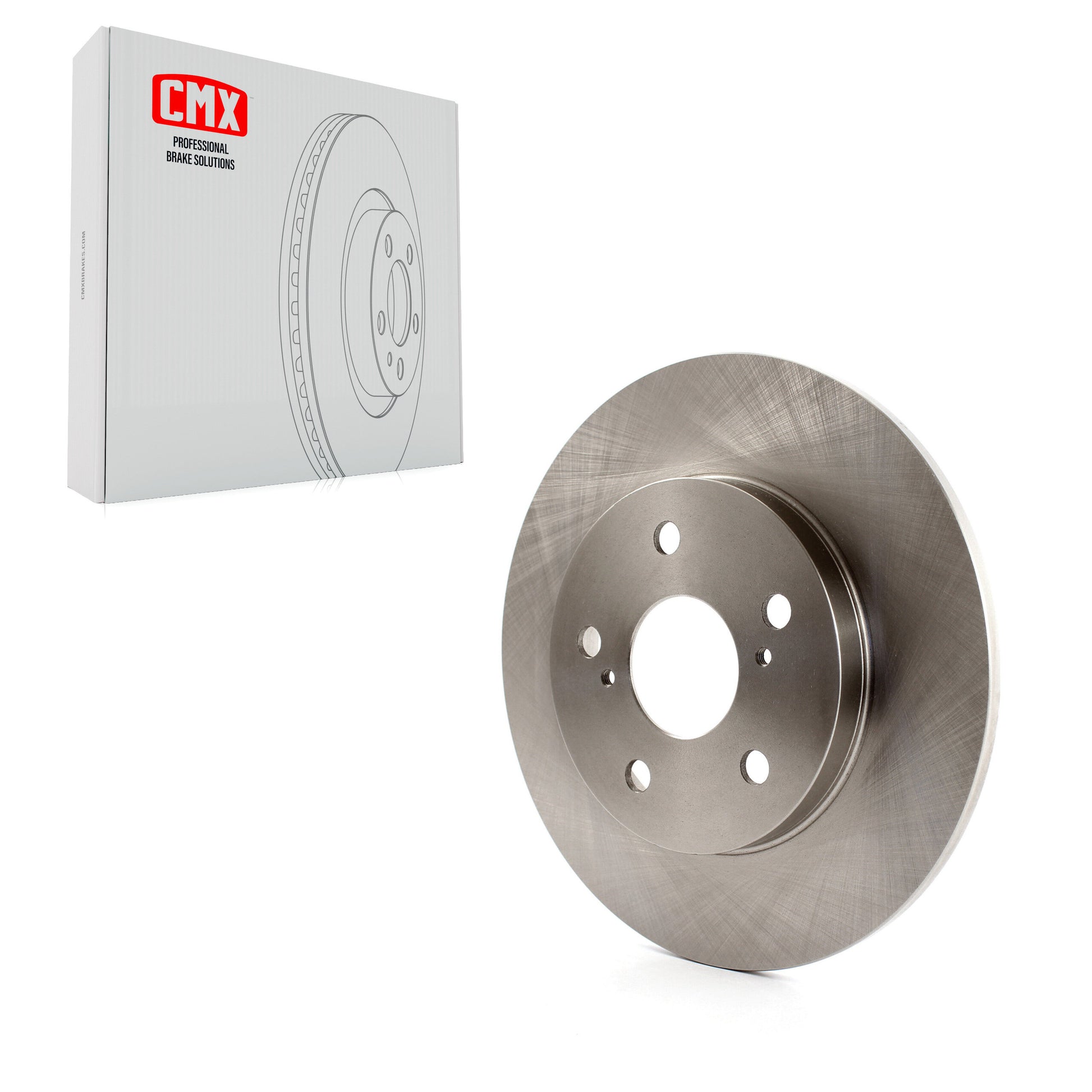 CMX 8-980632 Disc Brake Rotor for 2008-2018 Toyota Corolla iM, Scion iM, Toyota Matrix - Rear