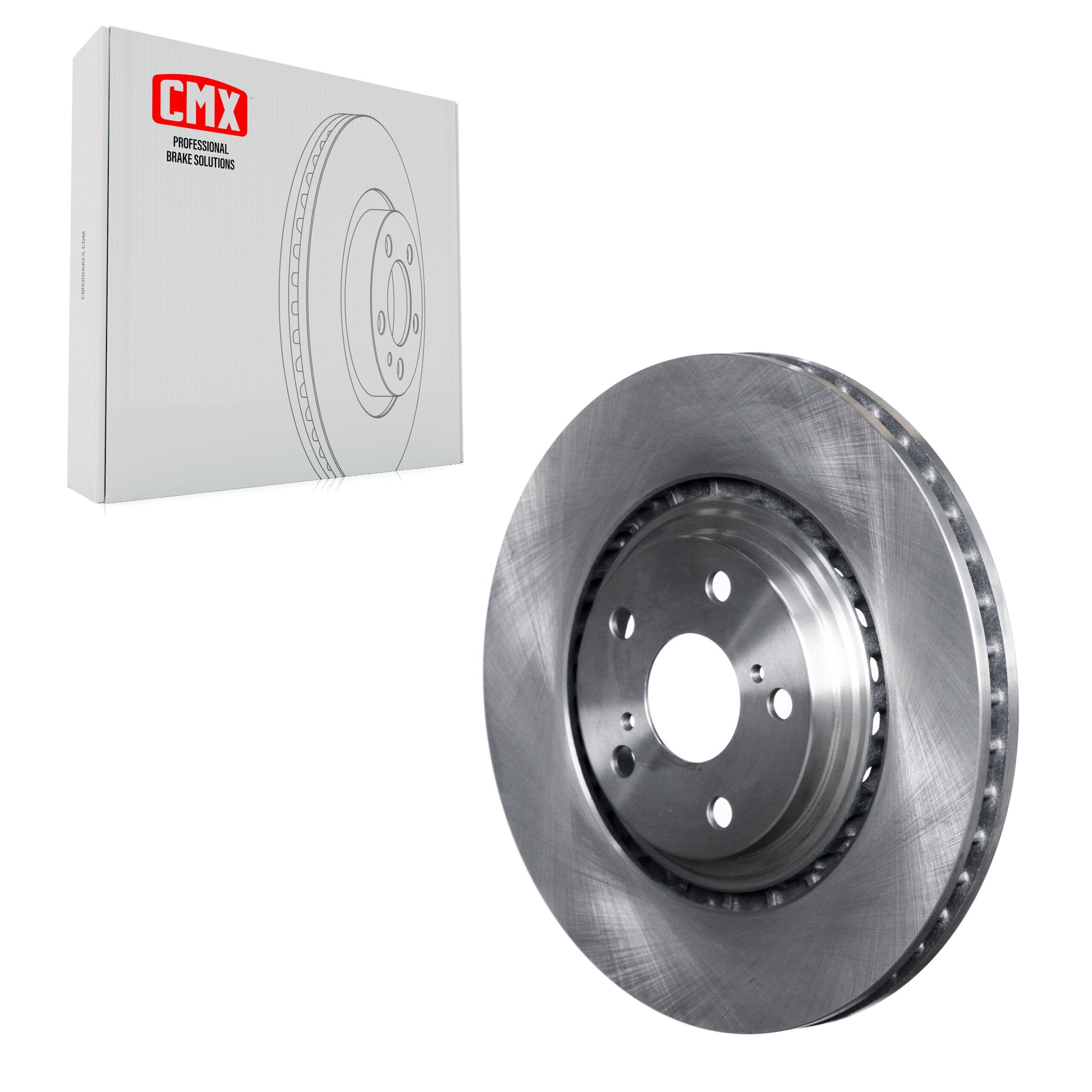 CMX 8-980636 Disc Brake Rotor for 2008-2021 Lexus NX300, Lexus NX200t, Lexus NX300h - Front