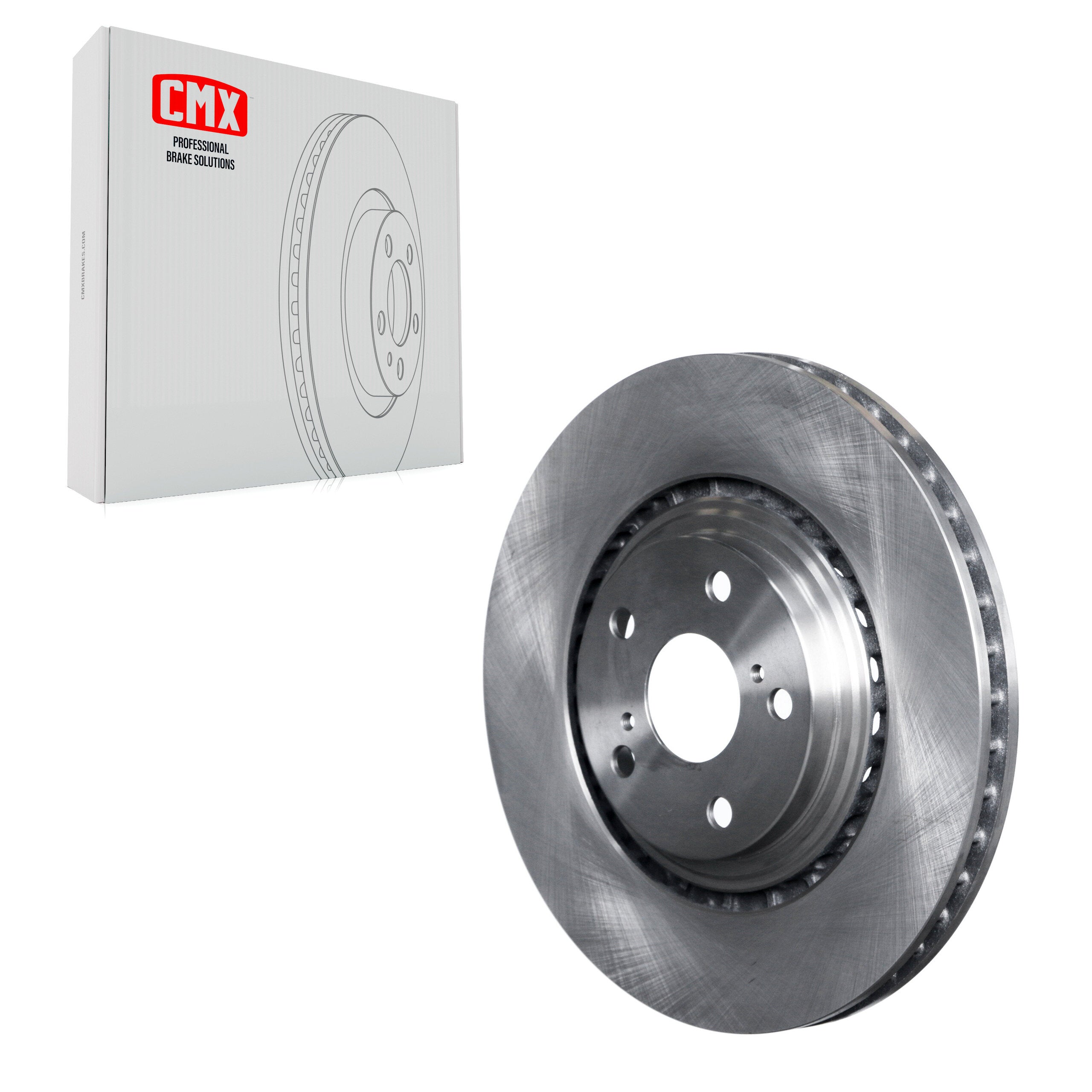 CMX 8-980636 Disc Brake Rotor for 2008-2021 Lexus NX300, Lexus NX200t, Lexus NX300h - Front