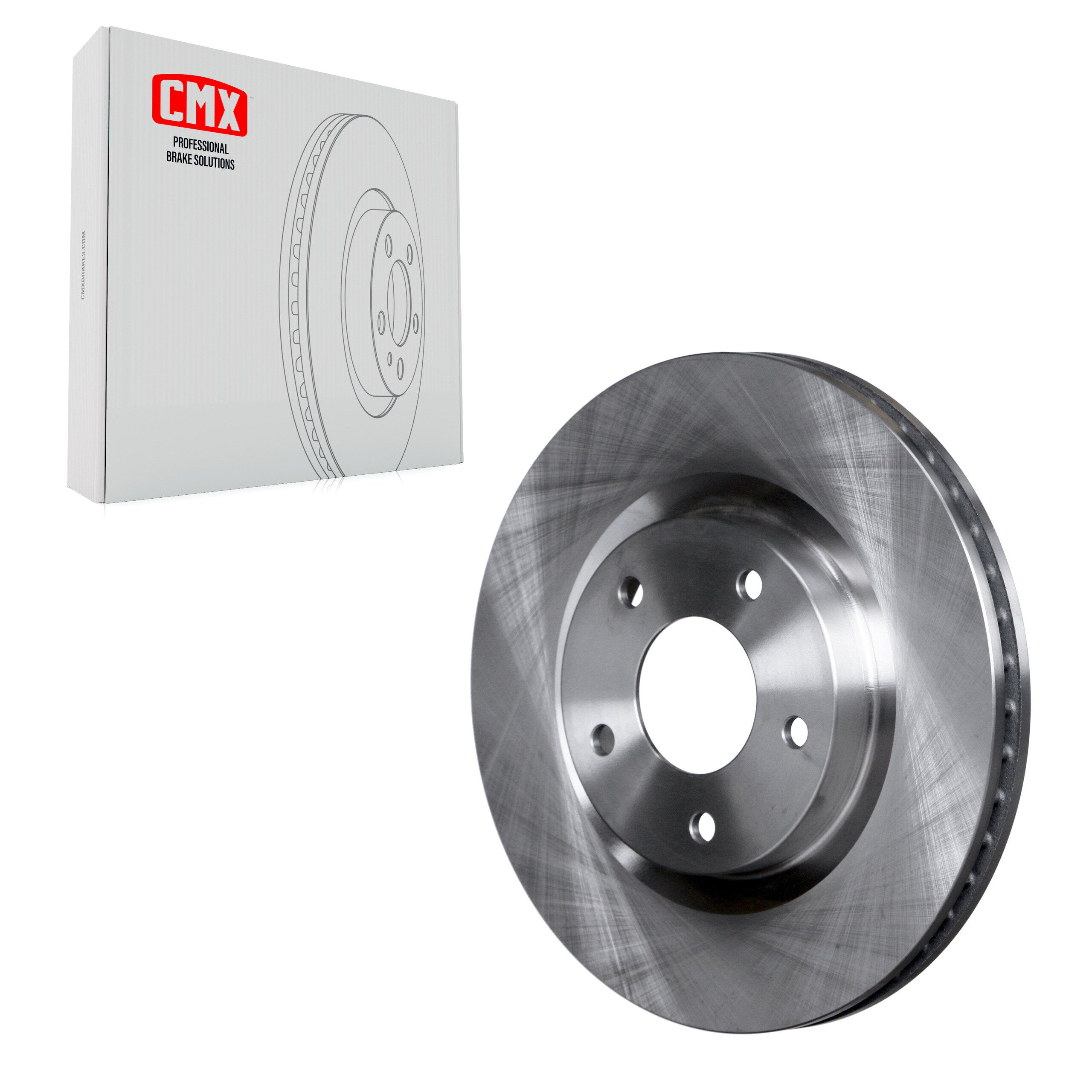 CMX 8-980637 Disc Brake Rotor for 2007-2015 Nissan Rogue Select, Nissan Rogue, Nissan Sentra - Front