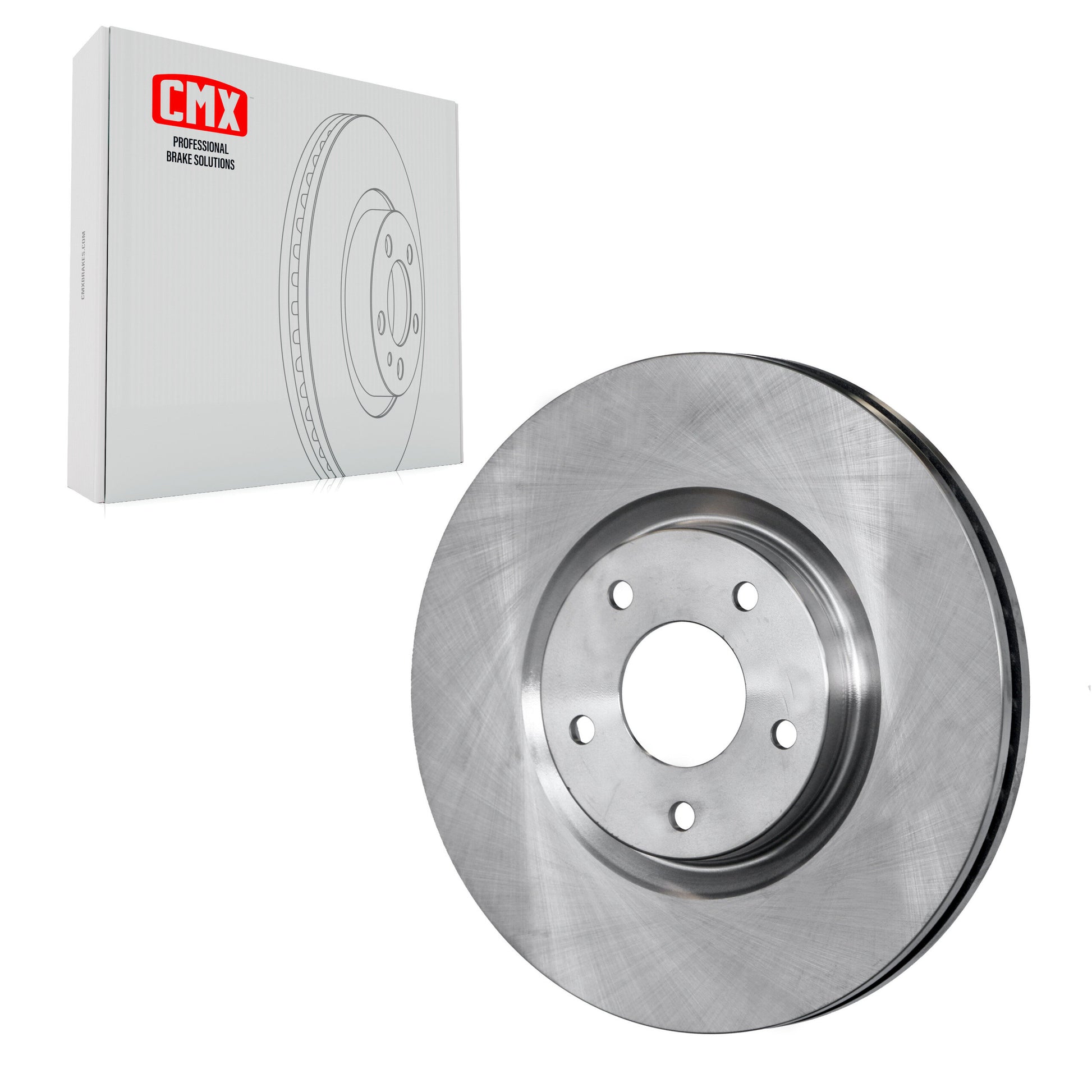 CMX 8-980638 Disc Brake Rotor for 2007-2017 Nissan Juke, Nissan Sentra - Front