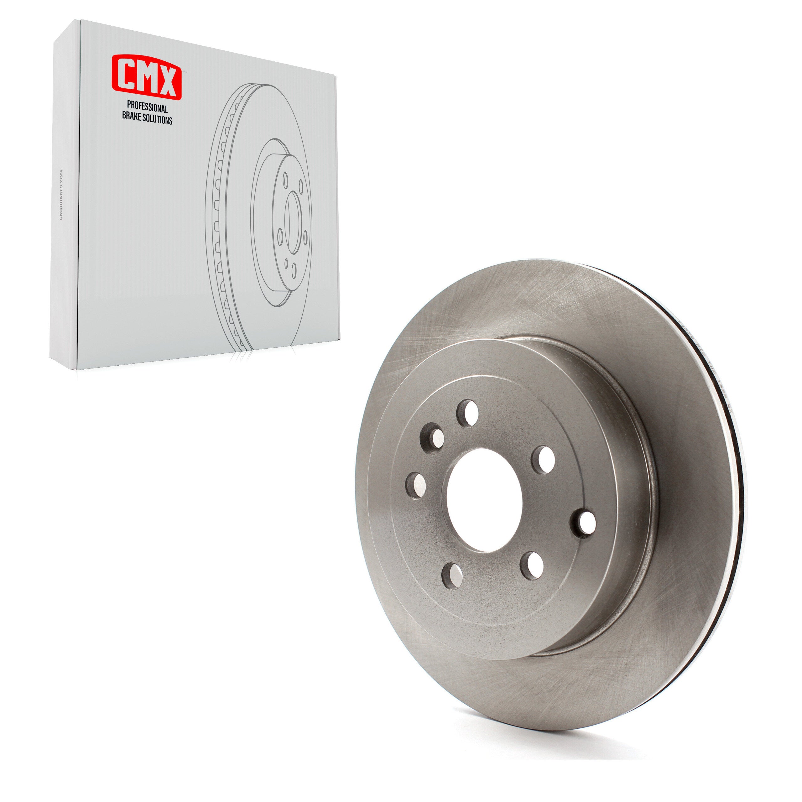 CMX 8-980641 Disc Brake Rotor for 2008-2012 Land Rover LR2 - Rear