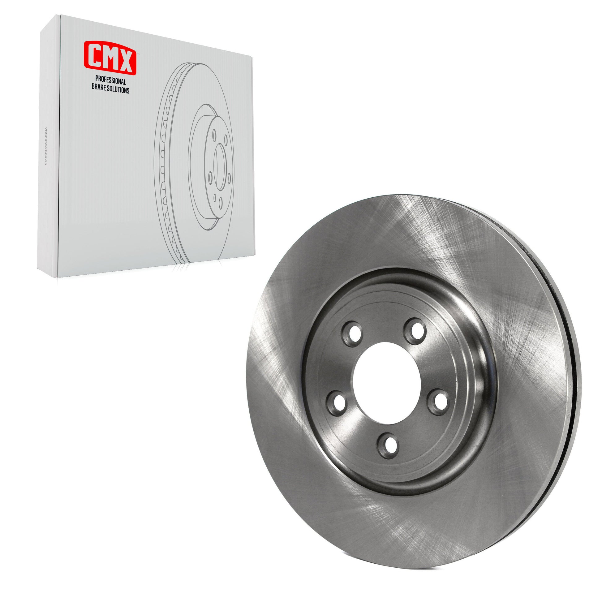 CMX 8-980645 Disc Brake Rotor for 2005-2015 Jaguar XF, Jaguar XJ8, Jaguar XK - Front