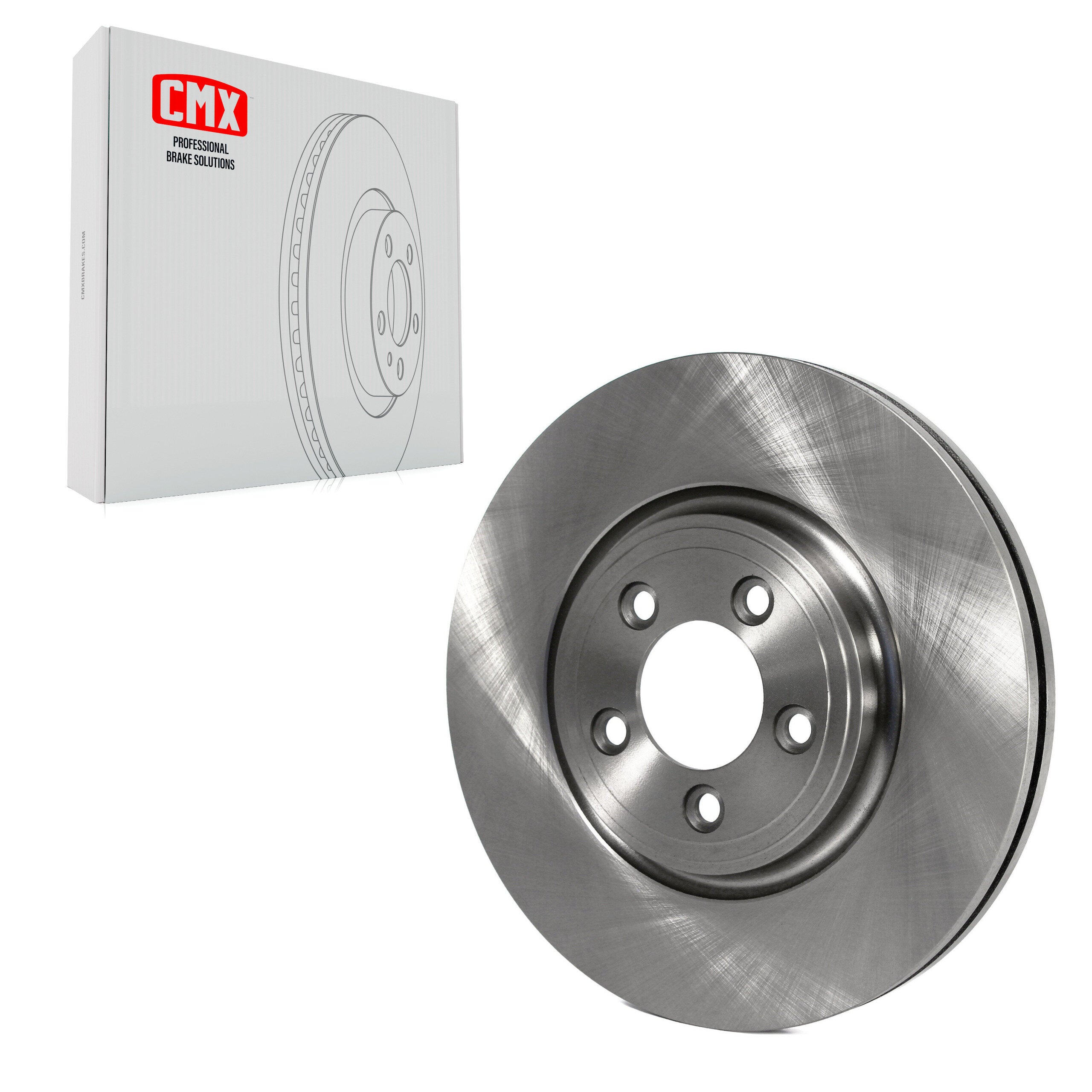 CMX 8-980645 Disc Brake Rotor for 2005-2015 Jaguar XF, Jaguar XJ8, Jaguar XK - Front