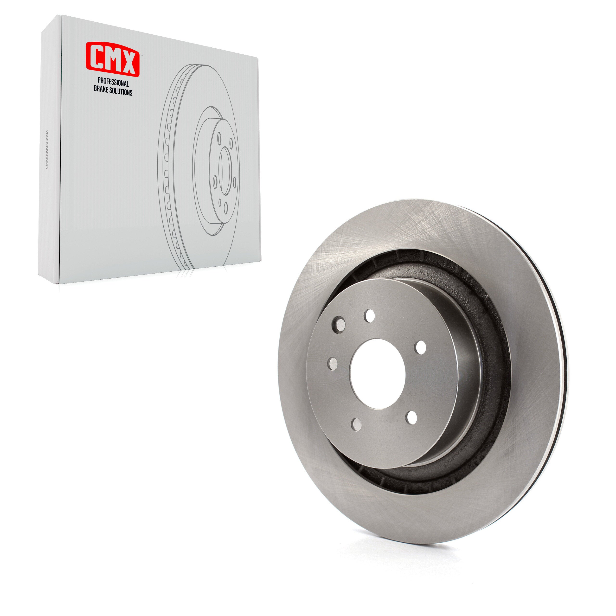 CMX 8-980663 Disc Brake Rotor for 2008-2024 Nissan Z, INFINITI Q60, INFINITI G37 - Rear