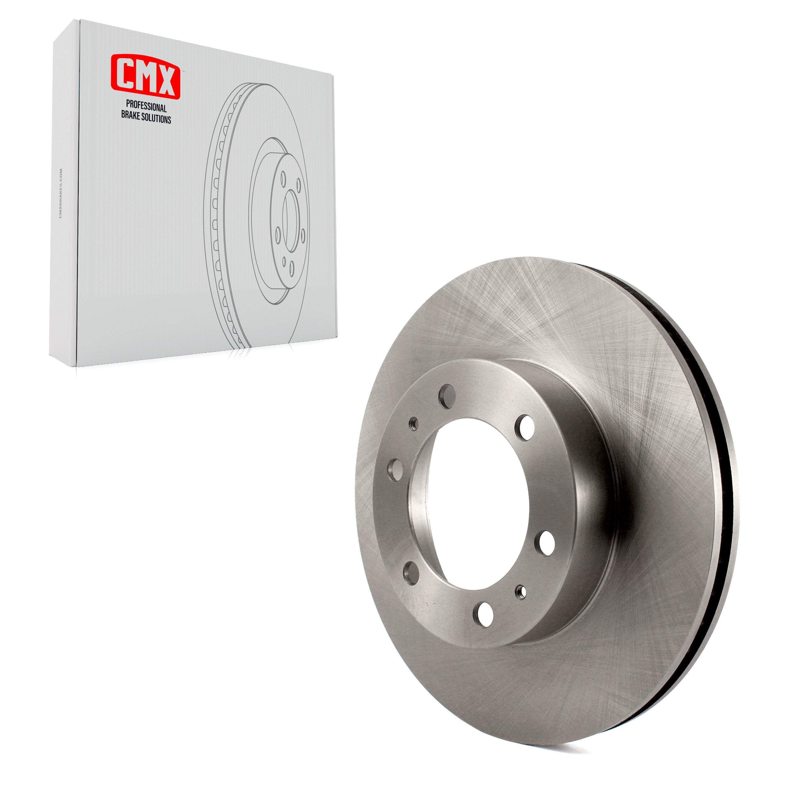 CMX 8-980670 Disc Brake Rotor for 2003-2023 Toyota Tacoma, Toyota FJ Cruiser, Toyota 4Runner - Front