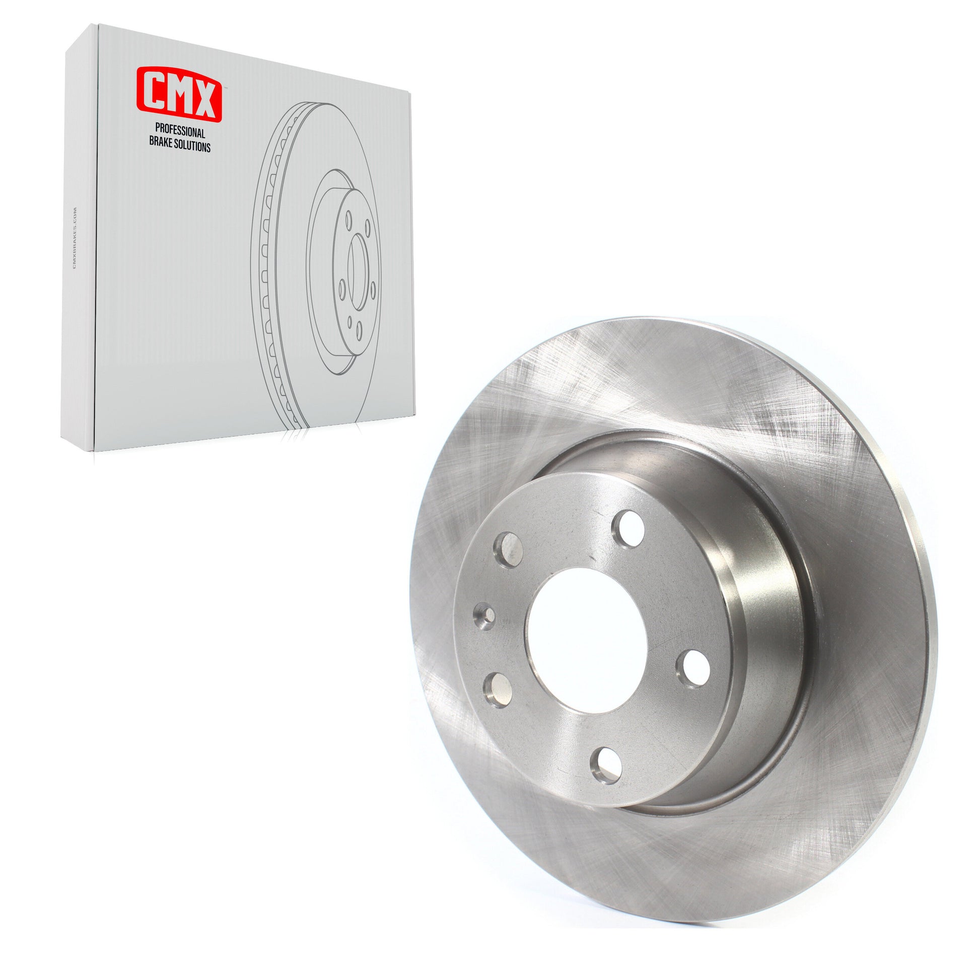 CMX 8-980693 Disc Brake Rotor for 2008-2015 Audi TT, Audi TT Quattro - Rear