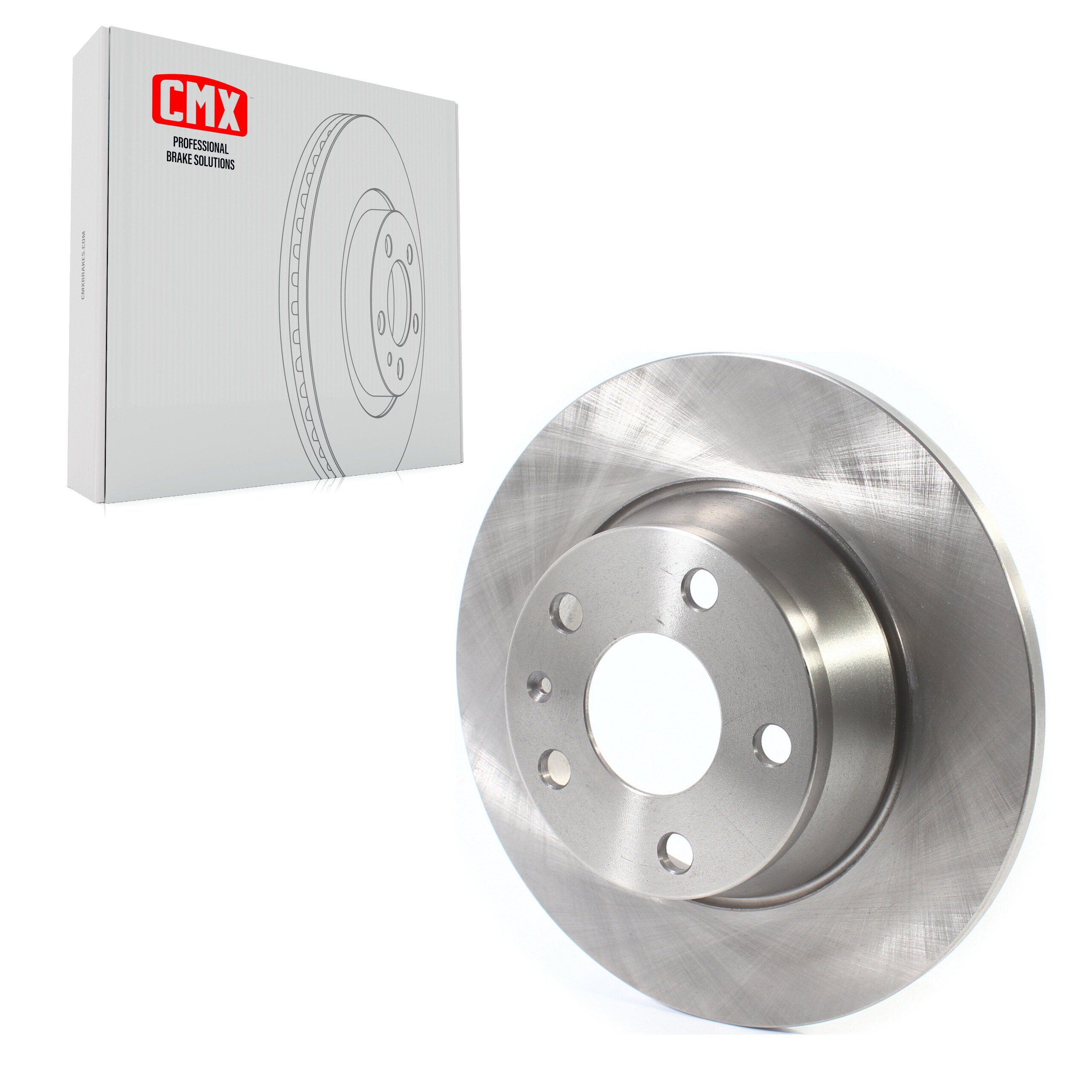 CMX 8-980693 Disc Brake Rotor for 2008-2015 Audi TT, Audi TT Quattro - Rear
