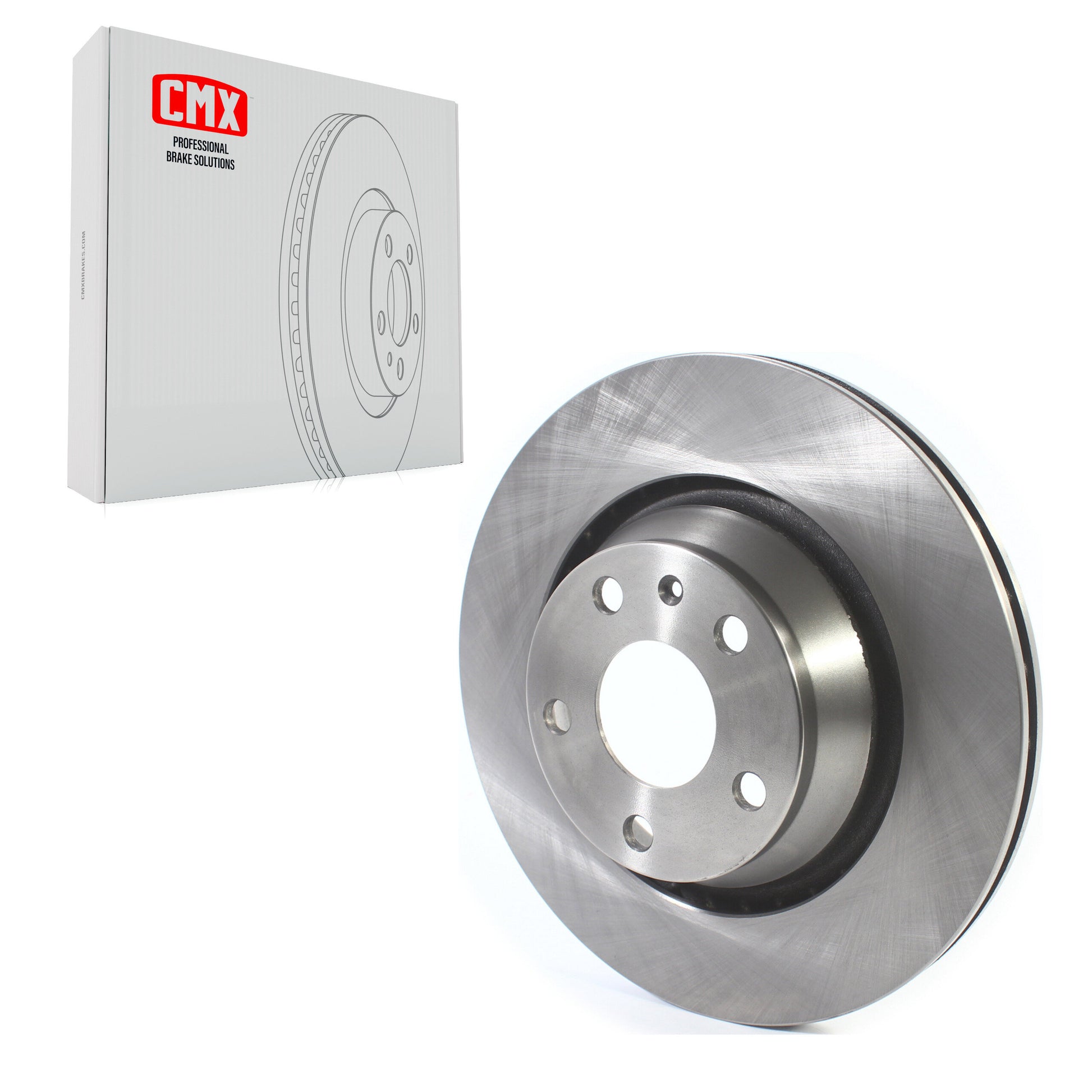 CMX 8-980695 Disc Brake Rotor for 2008-2015 Audi TT Quattro, Audi TT RS Quattro, Audi TTS Quattro - Rear