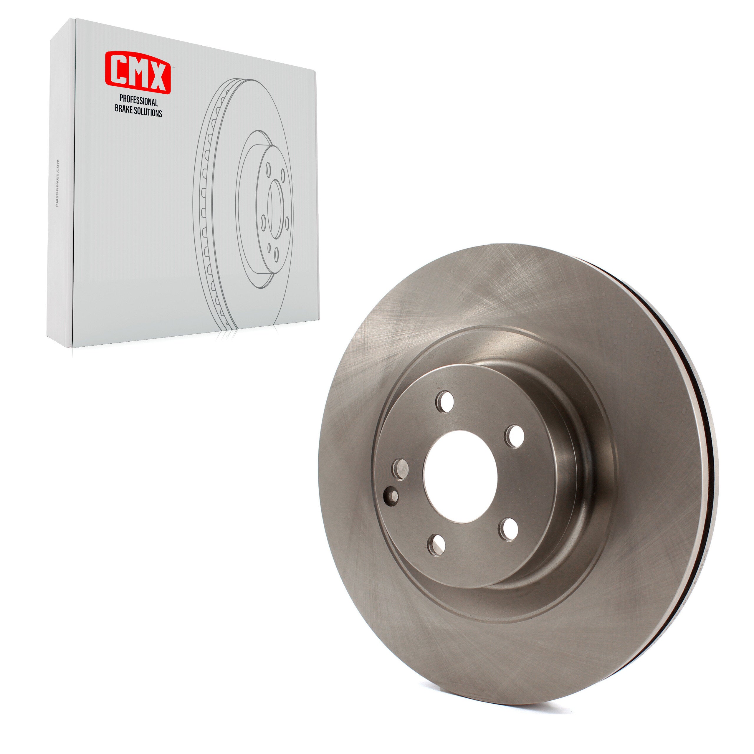 CMX 8-980743 Disc Brake Rotor for 2007-2014 Mercedes-Benz S350, Mercedes-Benz SL550, Mercedes-Benz S400 - Front