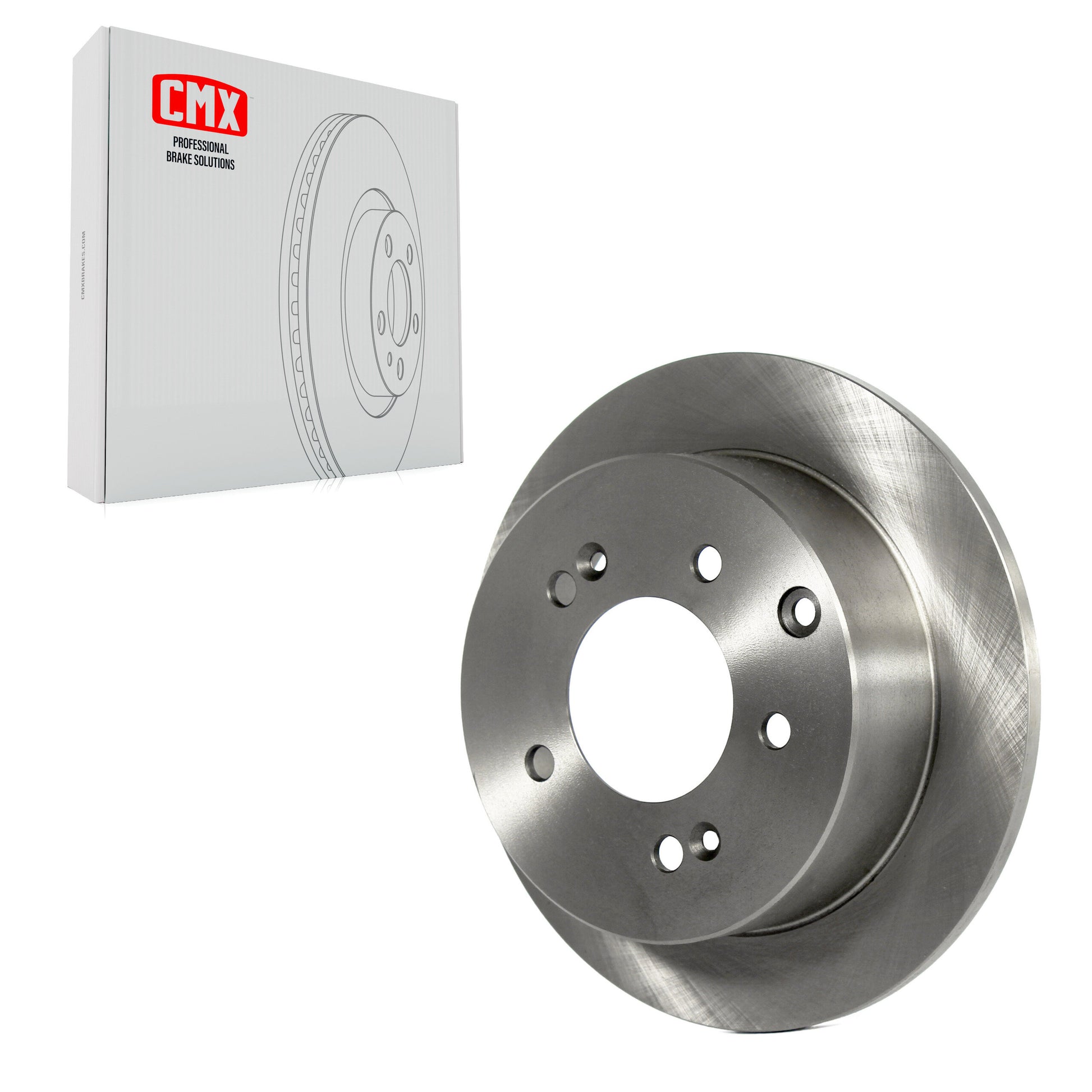 CMX 8-980751 Disc Brake Rotor for 2010-2013 Kia Forte5, Kia Forte, Kia Forte Koup - Rear