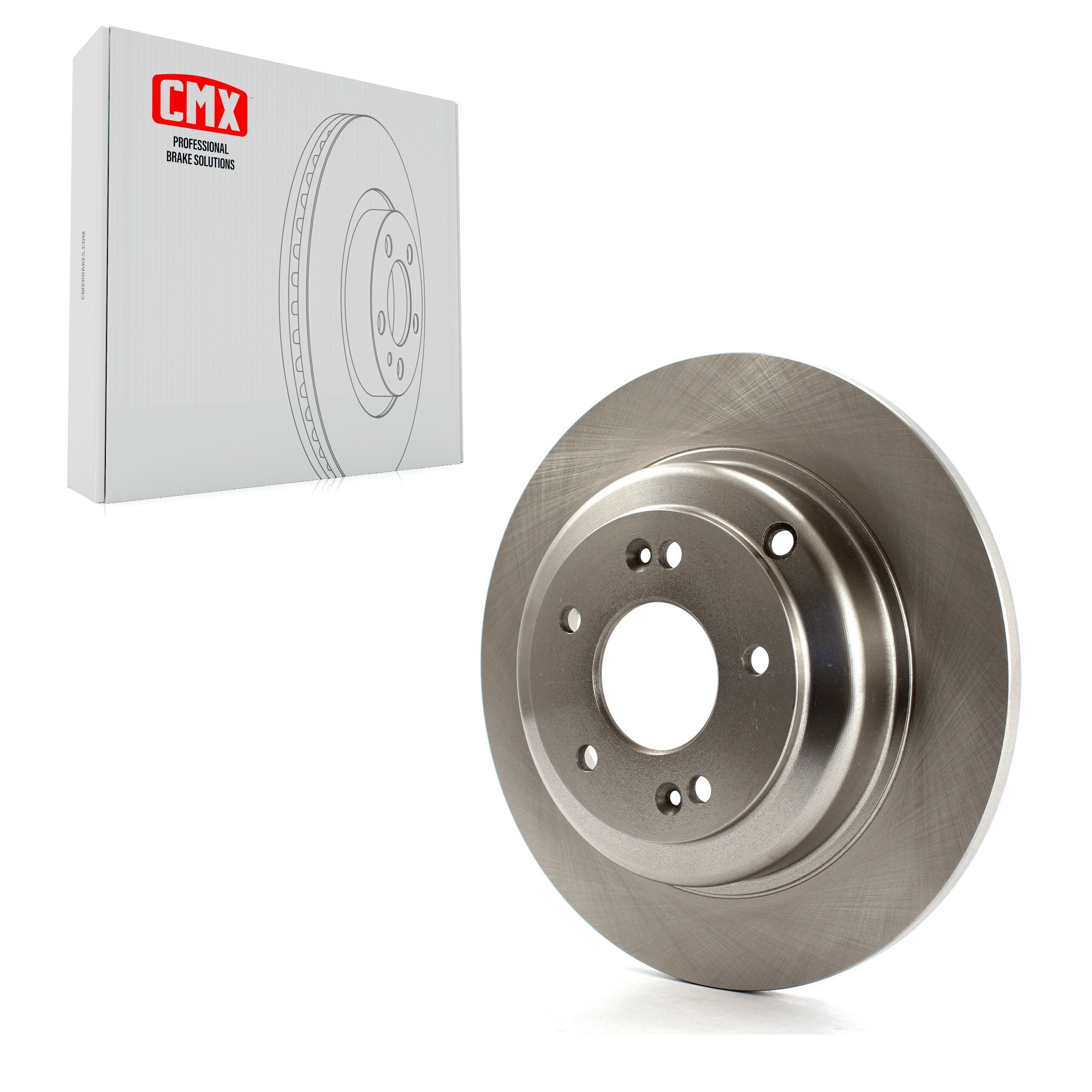CMX 8-980773 Disc Brake Rotor for 2010-2016 Hyundai Genesis Coupe - Rear