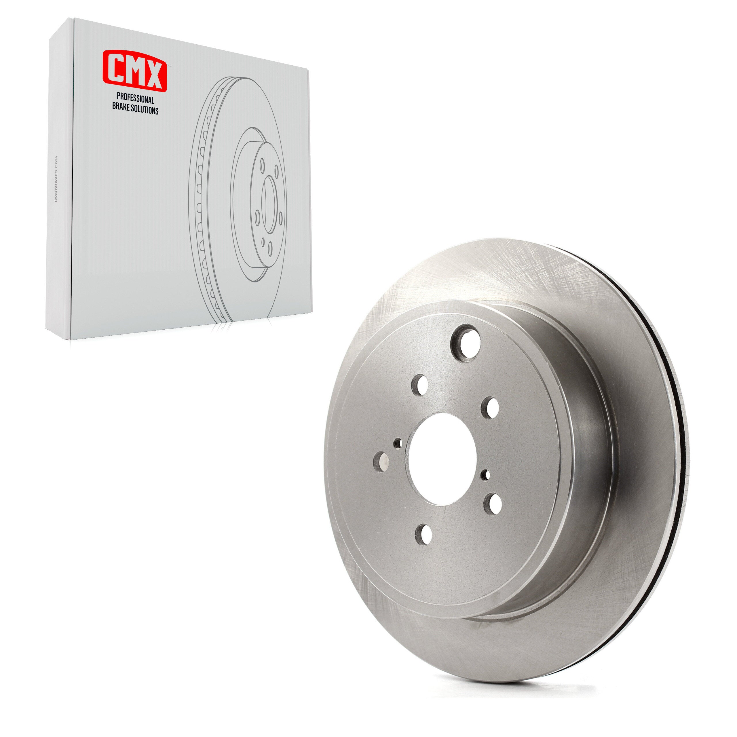 CMX 8-980785 Disc Brake Rotor for 2010-2024 Subaru BRZ, Toyota GR86, Toyota 86 - Rear