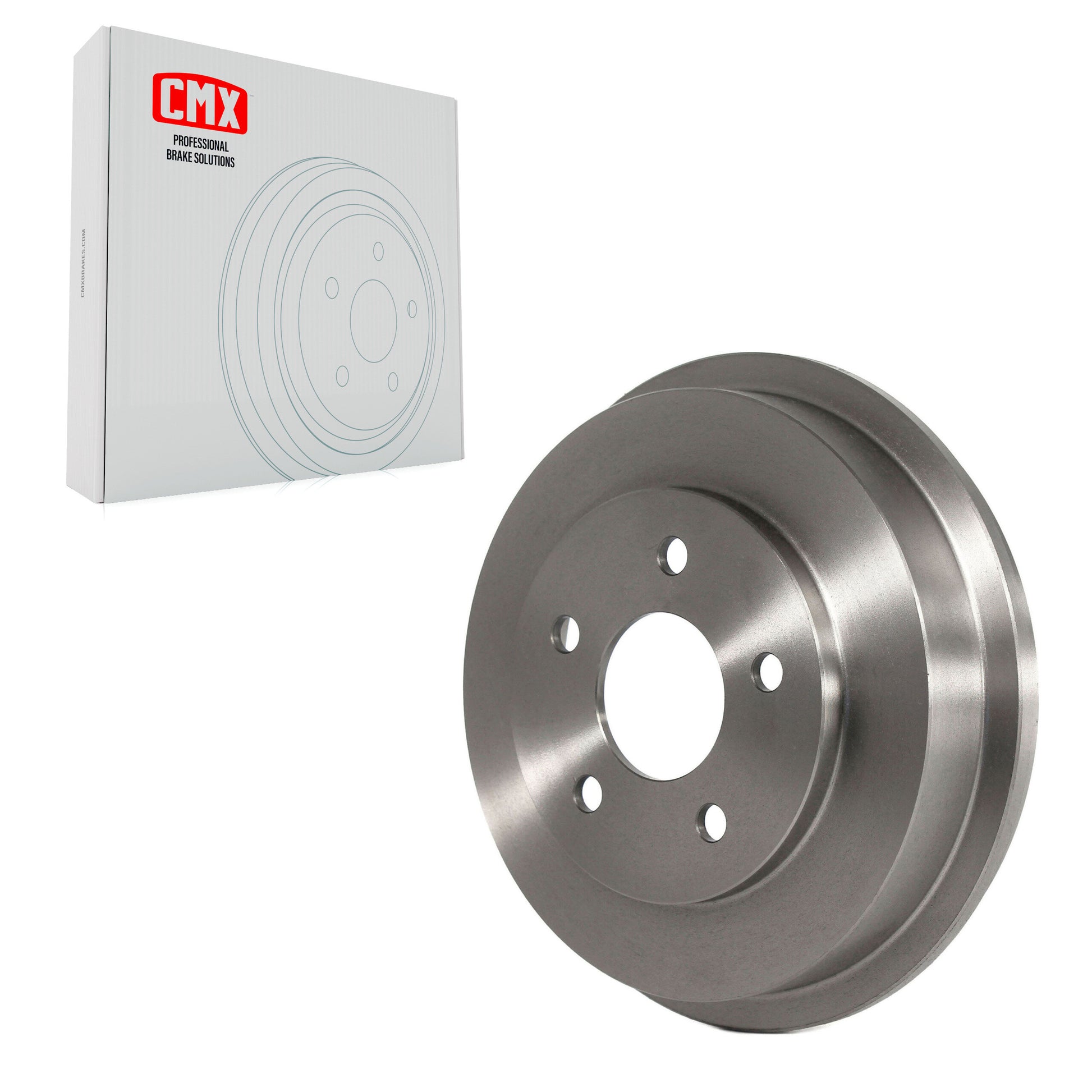 CMX 8-9808 Brake Drum for 2009-2011 Chevrolet HHR, Chevrolet Cobalt, Pontiac G5 - Rear