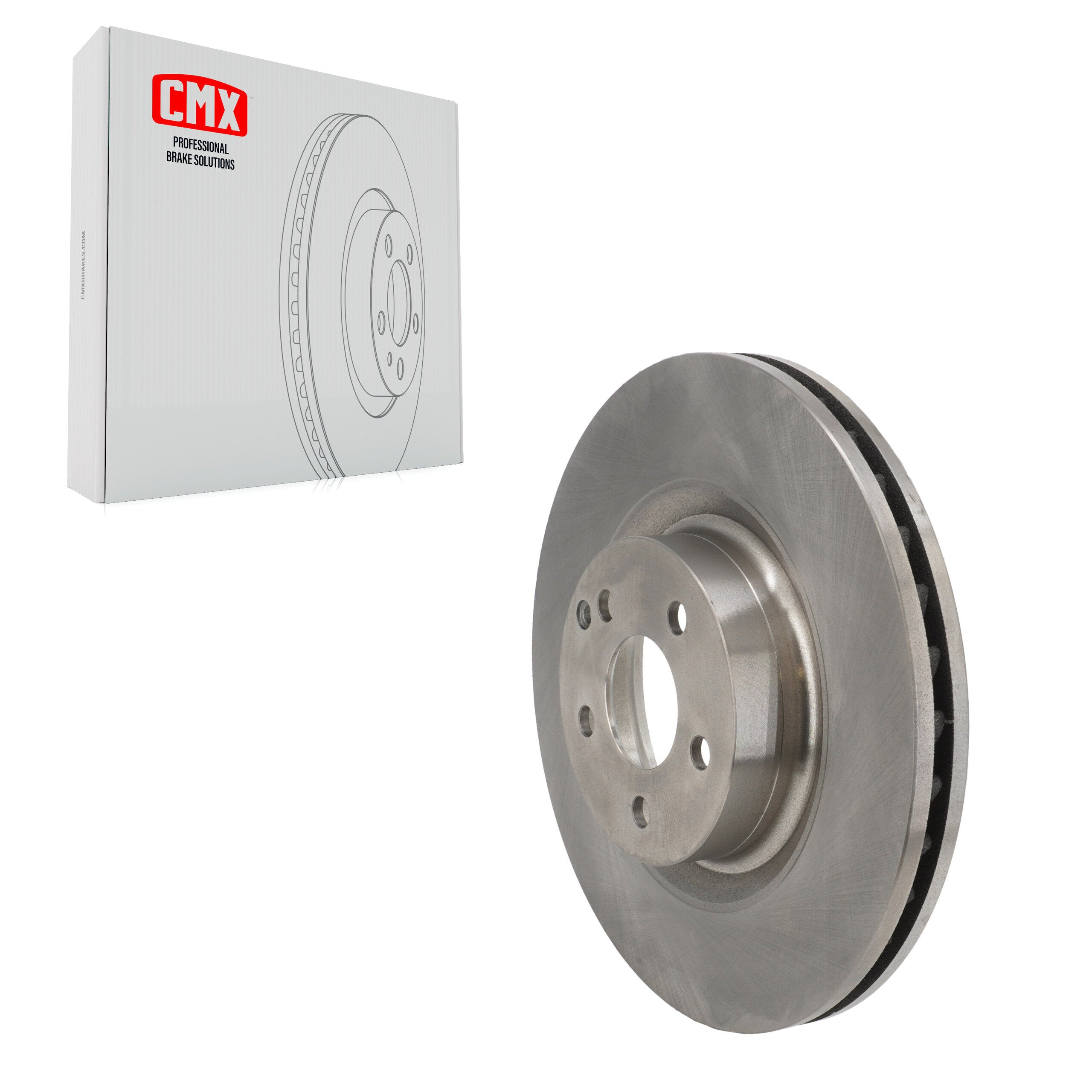 CMX 8-980818 Disc Brake Rotor for 2010-2017 Mercedes-Benz E550, Mercedes-Benz E400, Mercedes-Benz C250 - Front