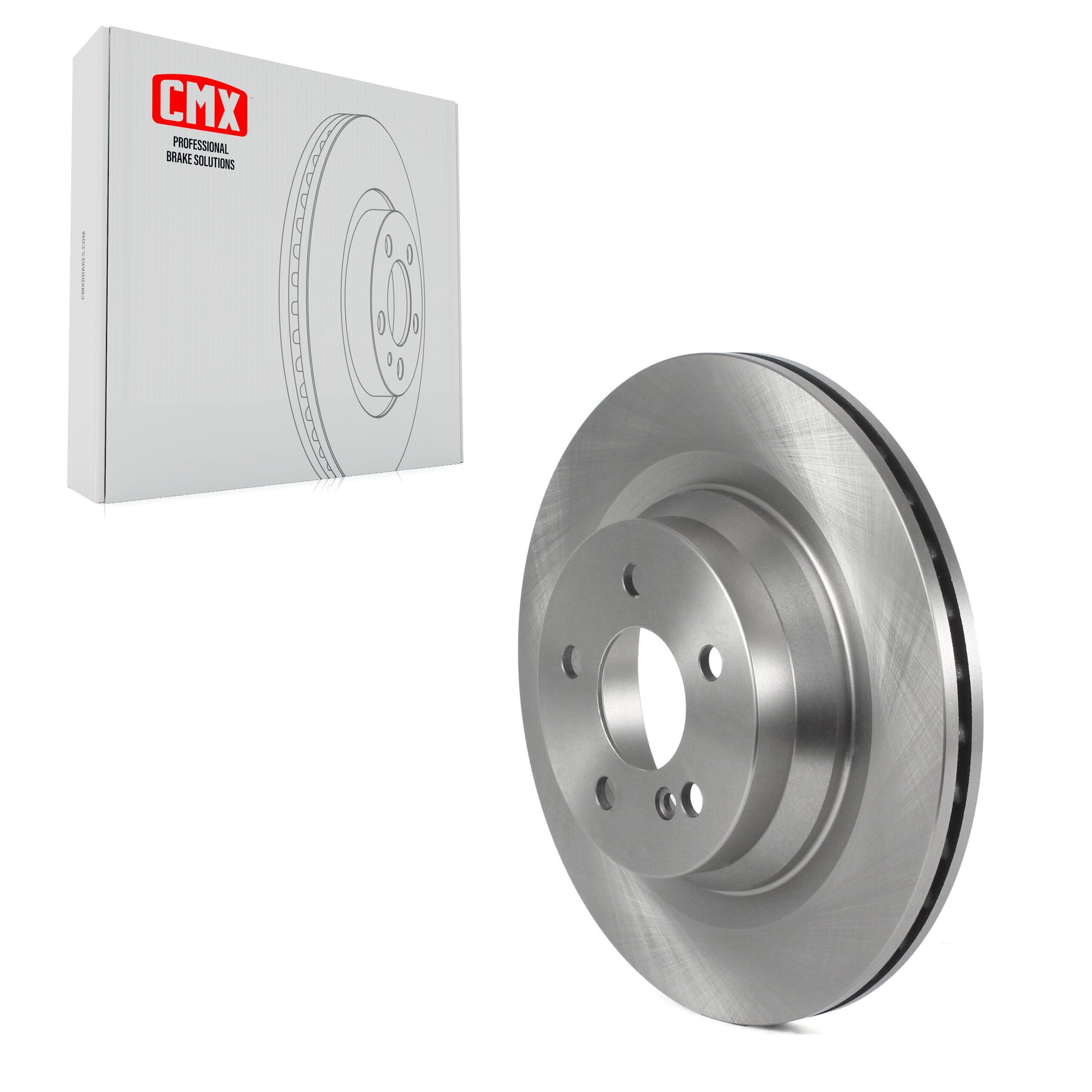 CMX 8-980819 Disc Brake Rotor for 2010-2018 Mercedes-Benz E550, Mercedes-Benz CLS550 - Rear