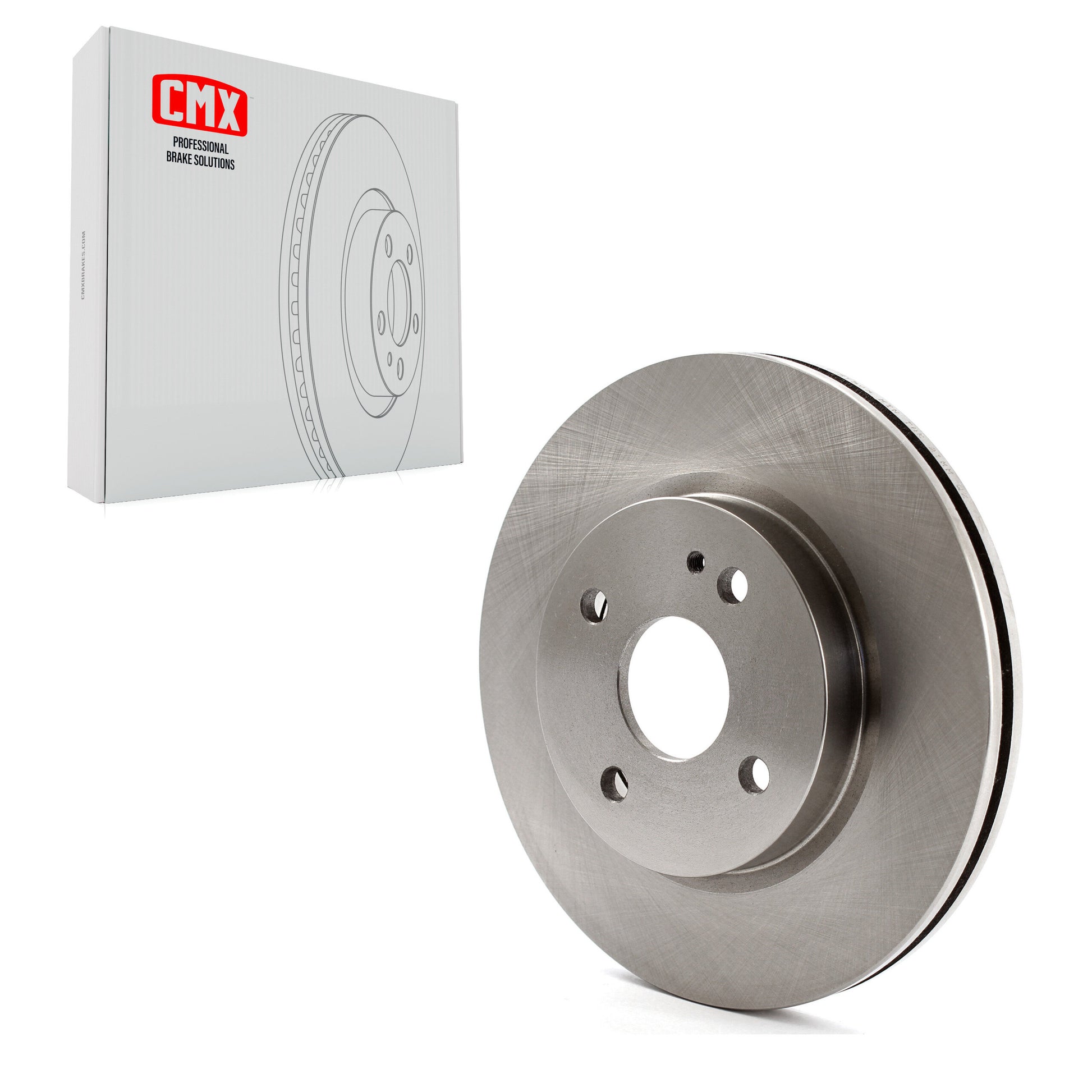 CMX 8-980863 Disc Brake Rotor for 2011-2014 Mazda 2 - Front