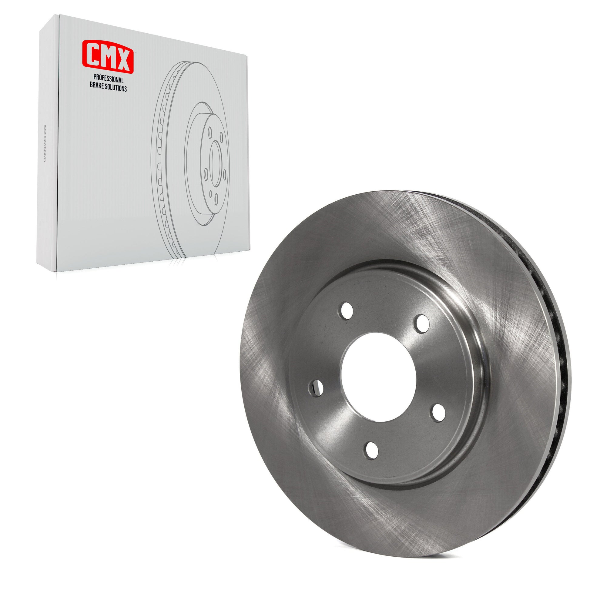 CMX 8-980865 Disc Brake Rotor for 2011-2025 Nissan LEAF, Chevrolet City Express, Nissan NV200 - Front