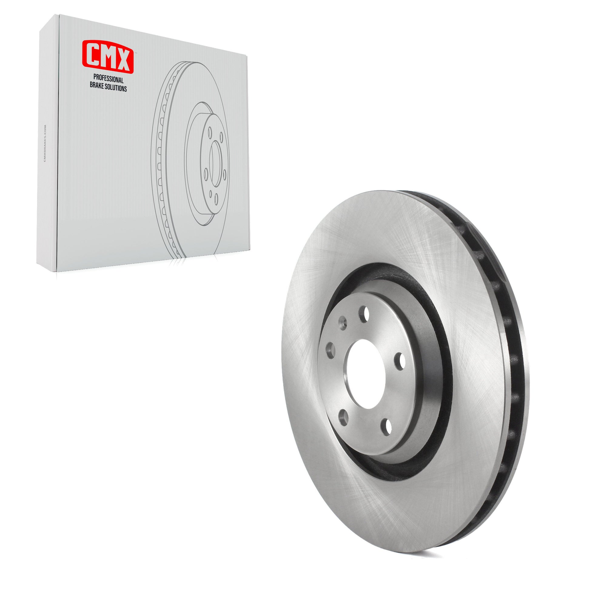 CMX 8-980877 Disc Brake Rotor for 2008-2015 Audi TT Quattro, Audi TTS Quattro - Front