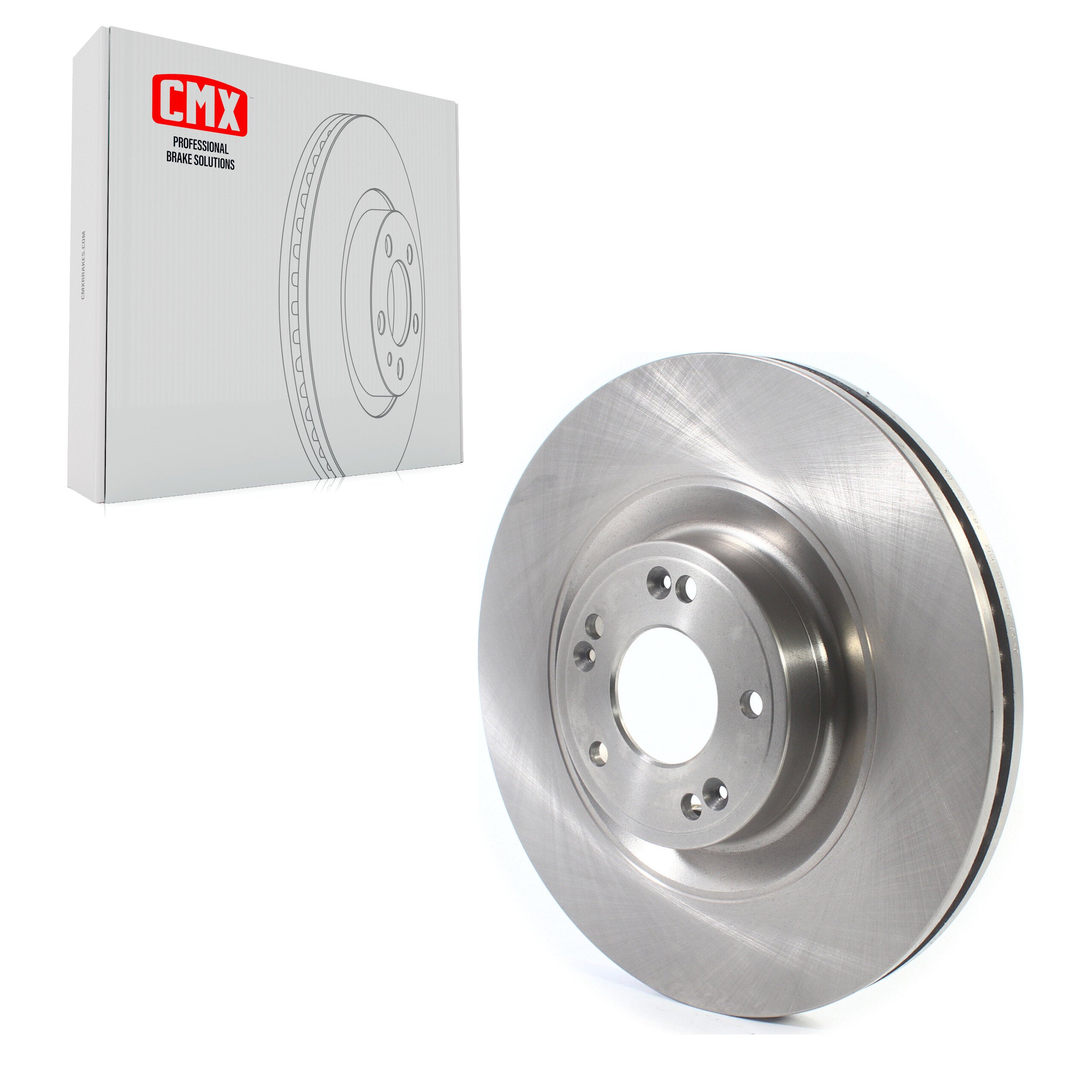 CMX 8-980883 Disc Brake Rotor for 2011-2017 Genesis G80, Kia K900, Hyundai Genesis - Front