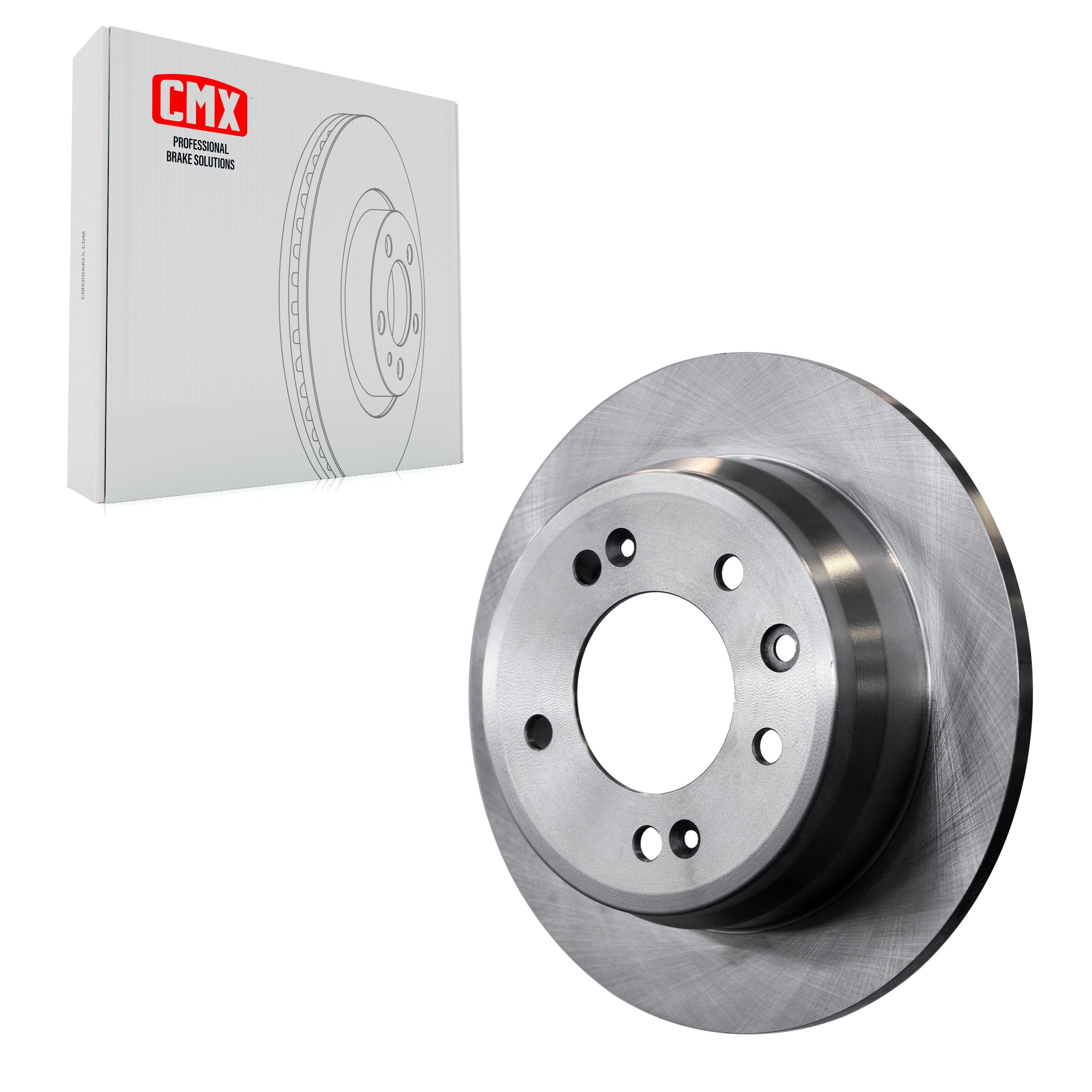 CMX 8-980896 Disc Brake Rotor for 2009-2016 Hyundai Elantra, Kia Sportage, Hyundai Tucson - Rear