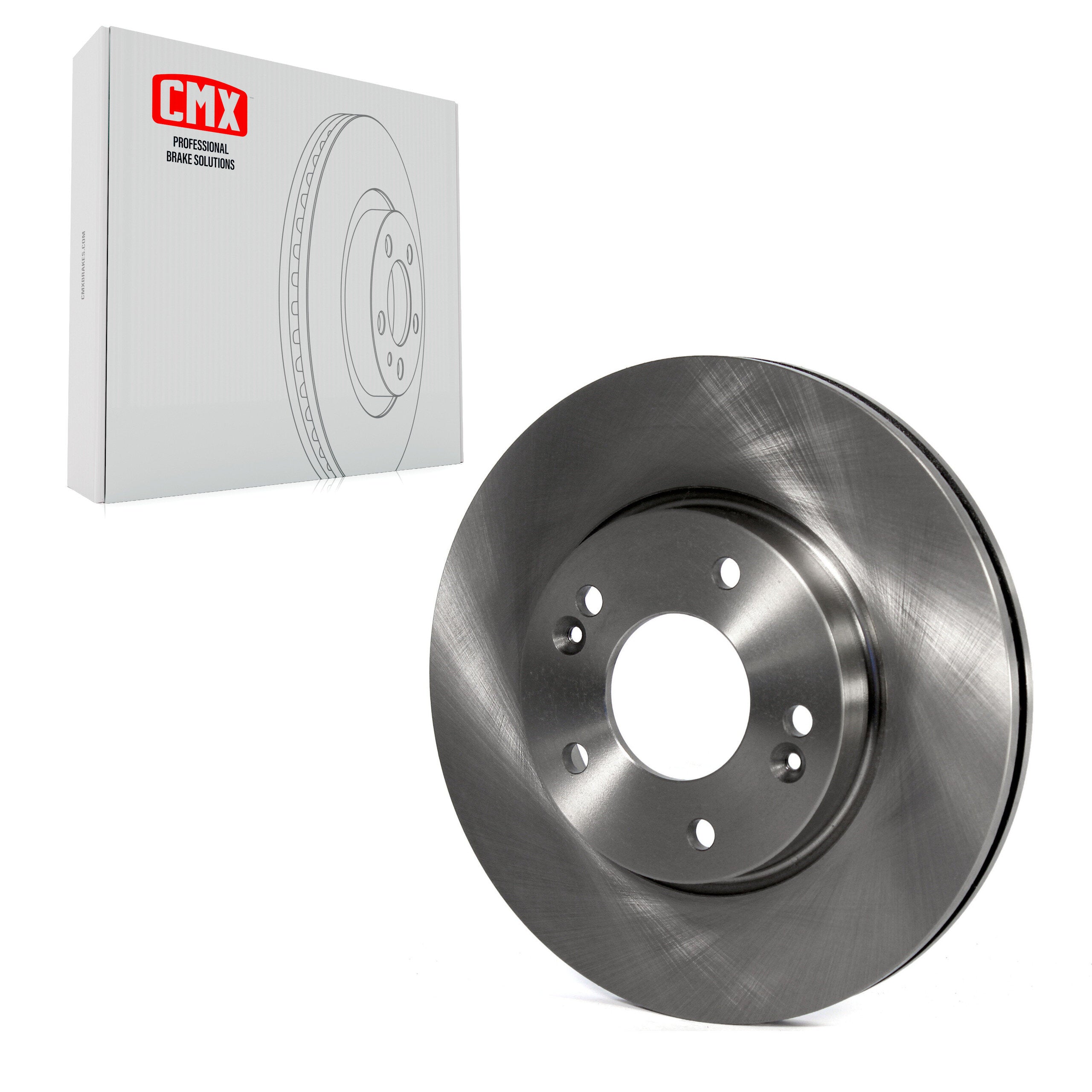 CMX 8-980897 Disc Brake Rotor for 2011-2025 Kia Soul, Kia Seltos, Hyundai Venue - Front