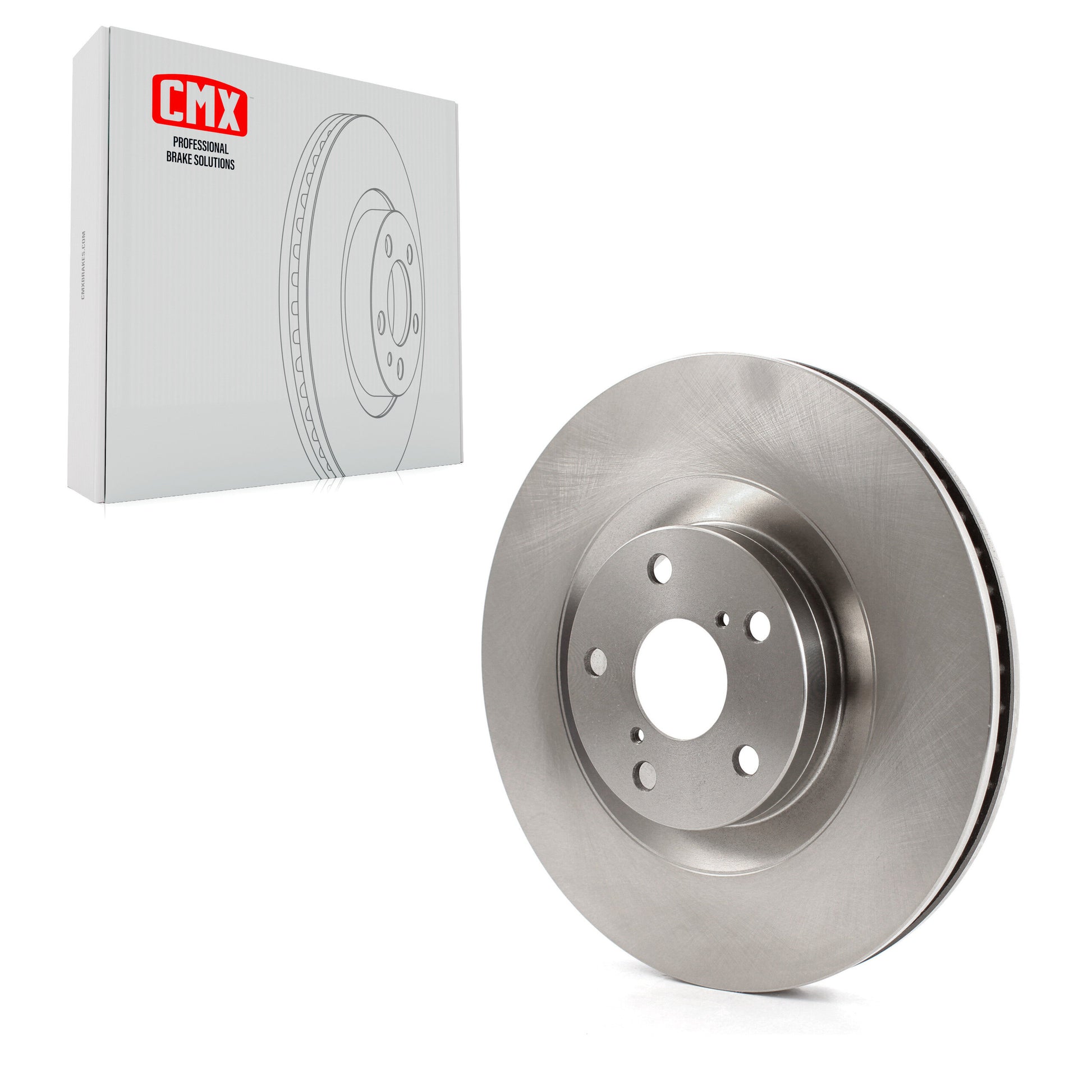 CMX 8-980917 Disc Brake Rotor for 2007-2024 Lexus IS300, Lexus IS350, Lexus RC300 - Front Right