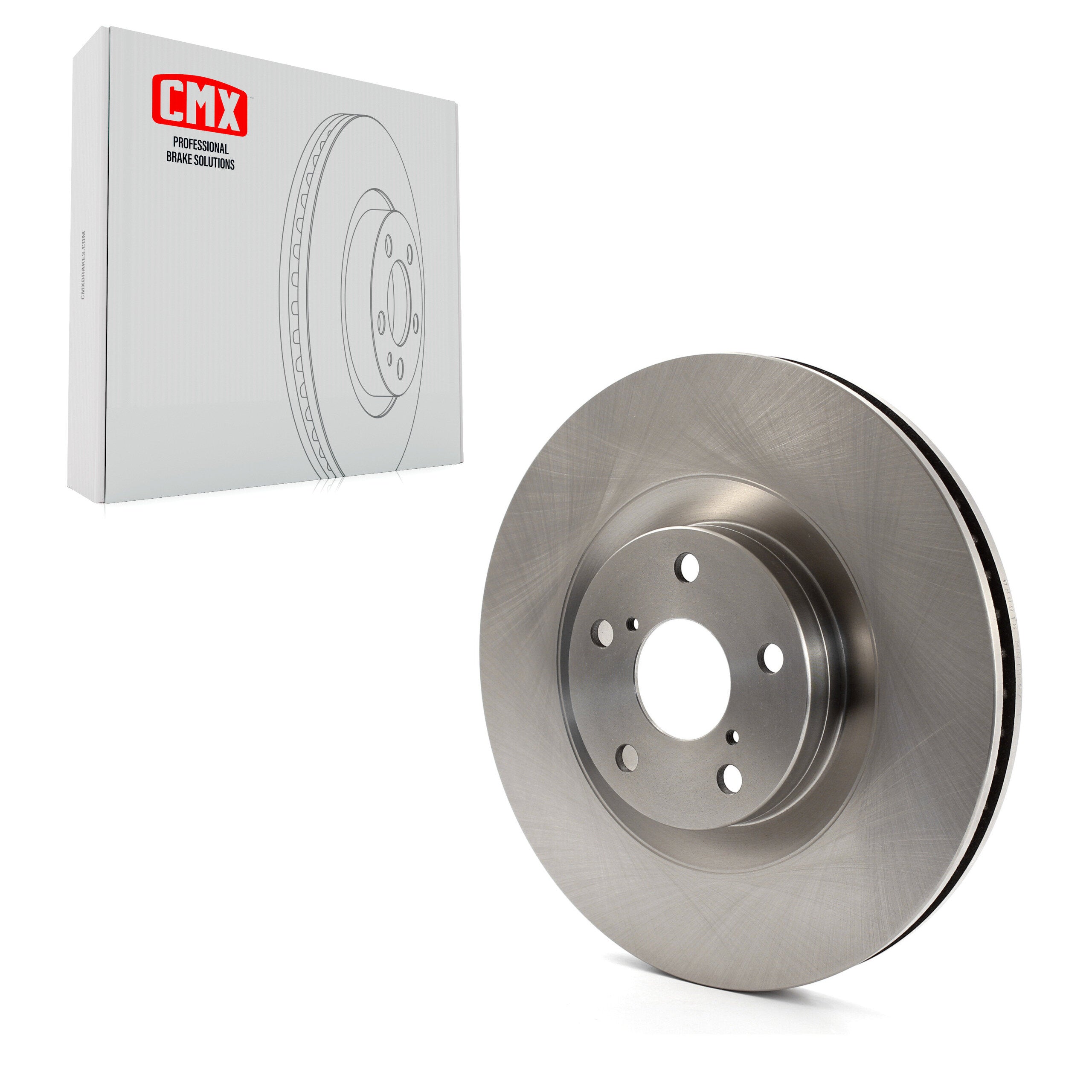 CMX 8-980918 Disc Brake Rotor for 2007-2024 Lexus IS300, Lexus IS350, Lexus RC300 - Front Left