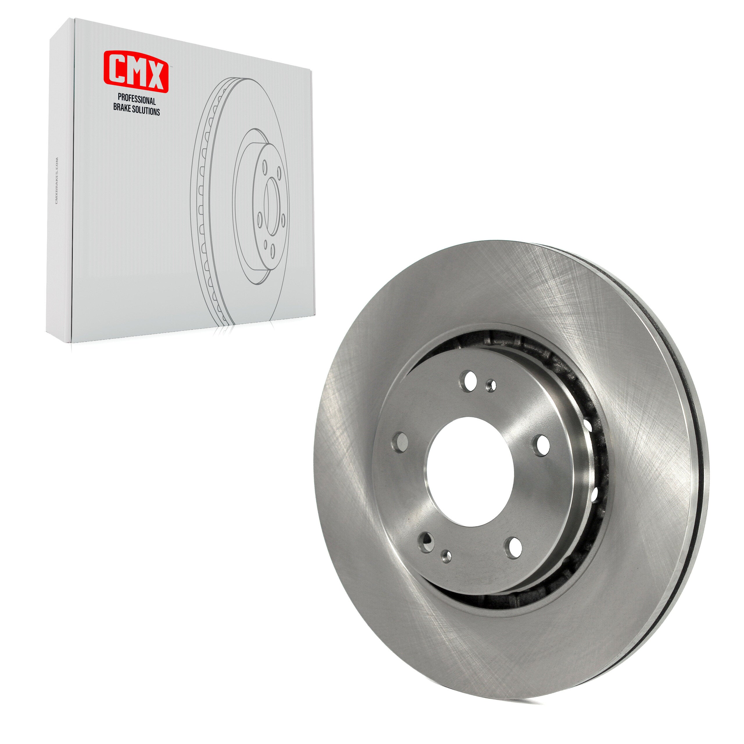 CMX 8-980933 Disc Brake Rotor for 2009-2015 Mitsubishi Lancer - Front