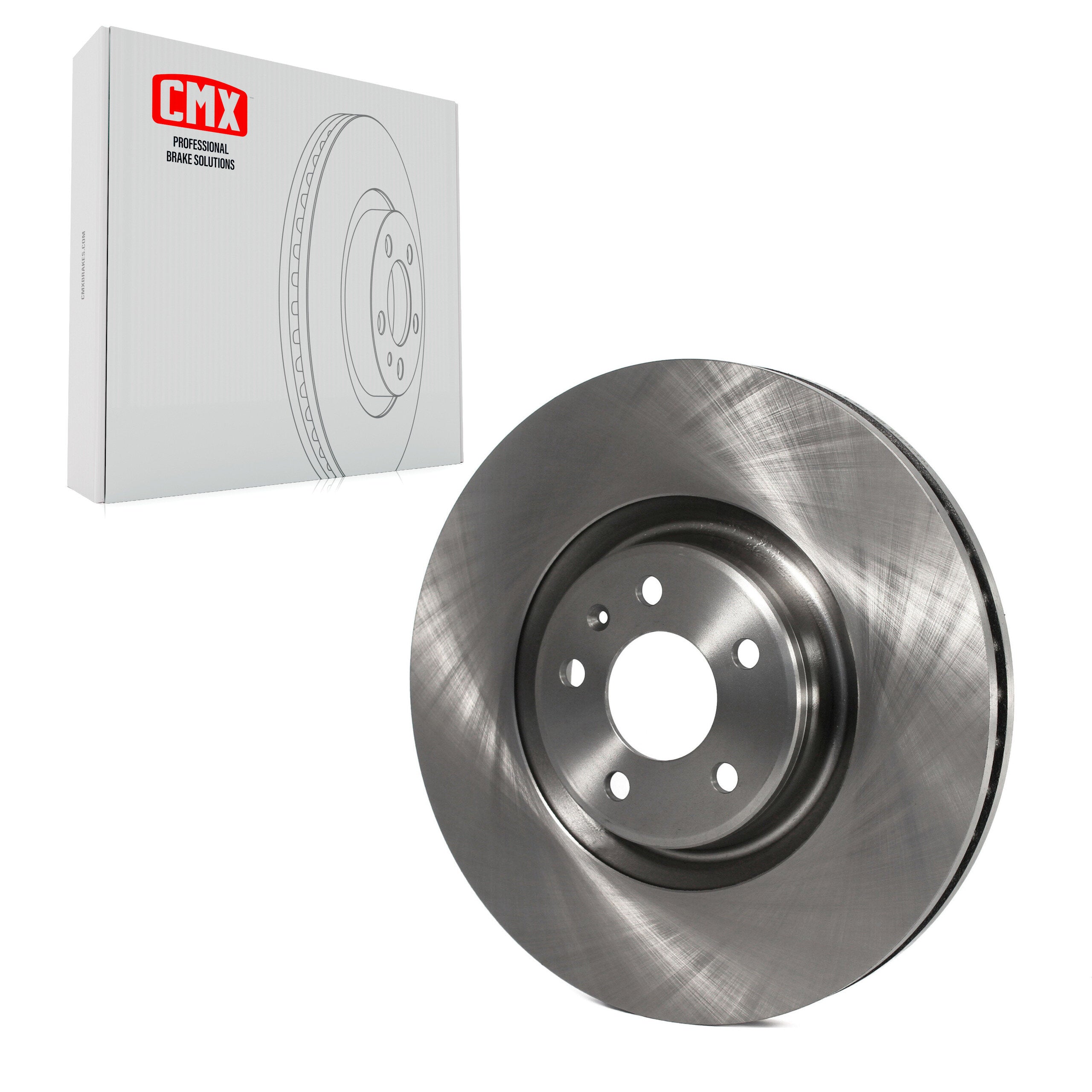 CMX 8-980939 Disc Brake Rotor for 2012-2018 Audi A8 Quattro, Audi A6, Audi A6 Quattro - Front