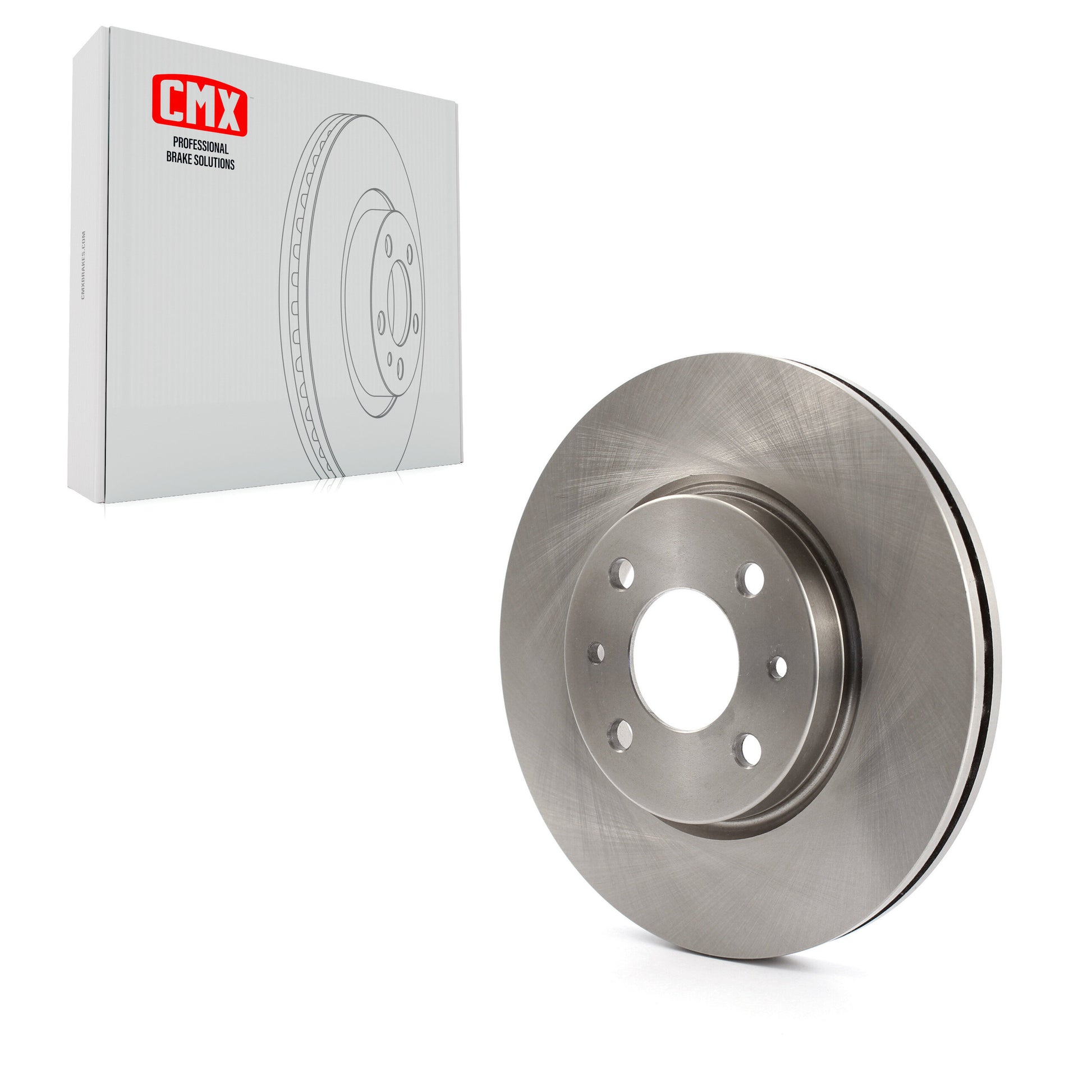 CMX 8-980950 Disc Brake Rotor for 2012-2017 Fiat 500 - Front